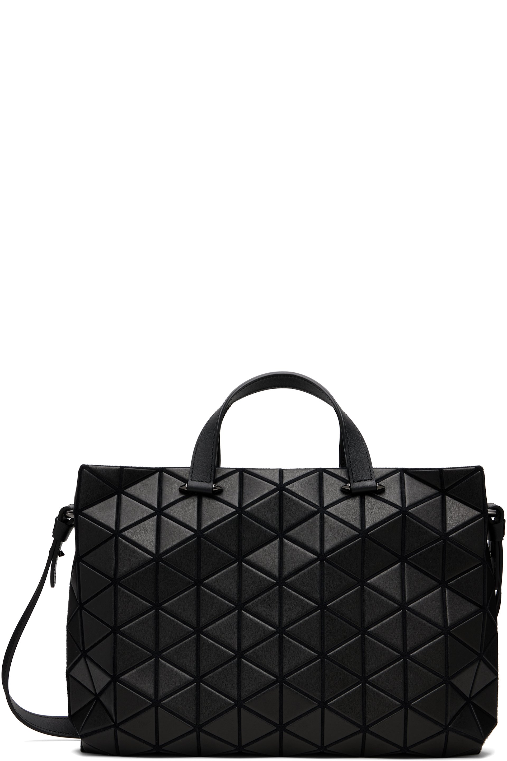 Bao Bao Issey Miyake - 블랙 매트 토누 메신저백