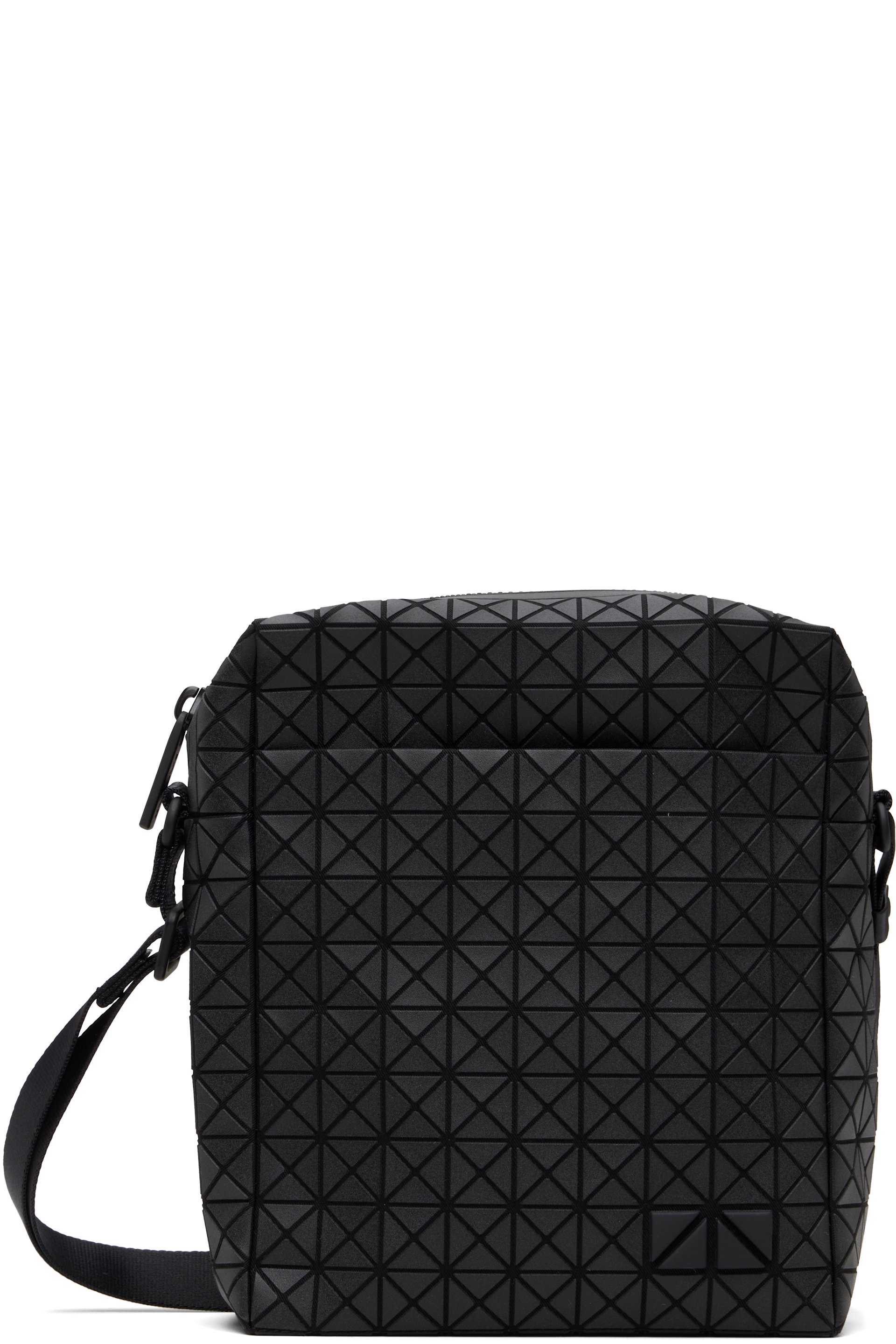 BAO BAO ISSEY MIYAKE: Black Voyager Reflector Bag | SSENSE