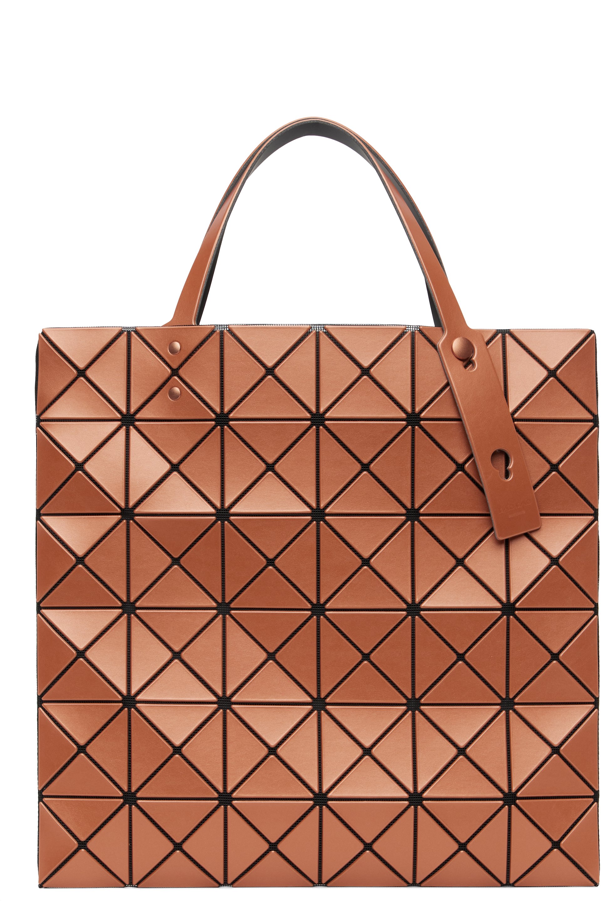 Bao Bao Issey Miyake - 오렌지 루센트 메탈릭 토트백