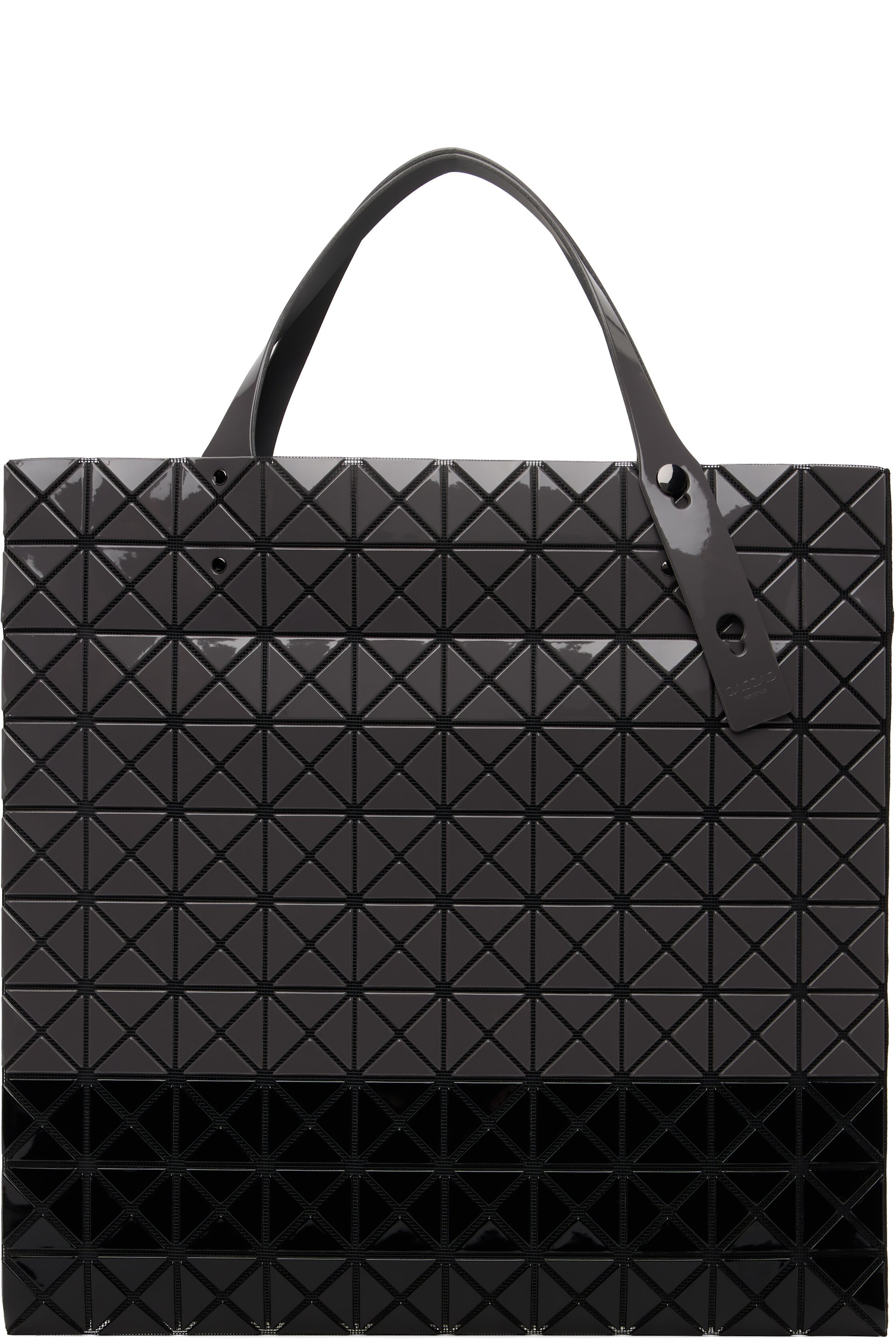 Bao Bao Issey Miyake - 그레이 프리즘 바이컬러 토트백