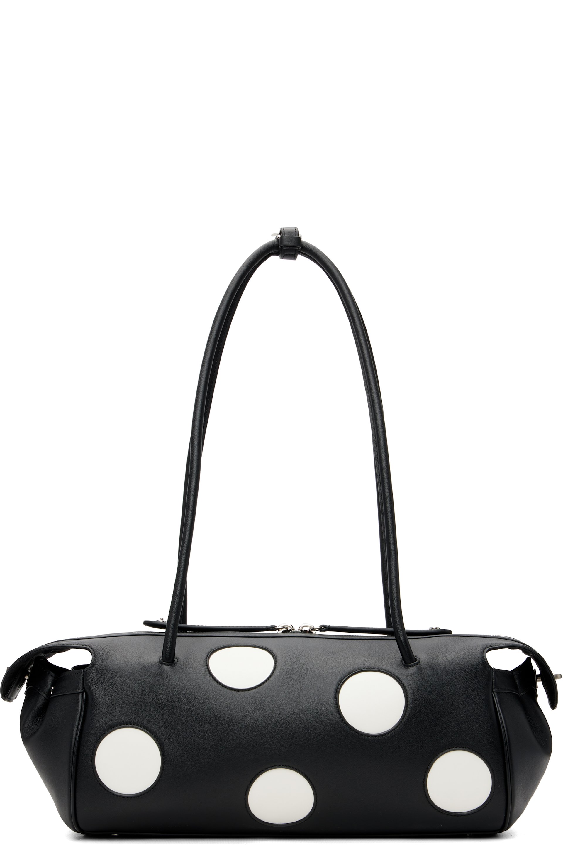 OPEN YY - Sac Corgi noir à pois