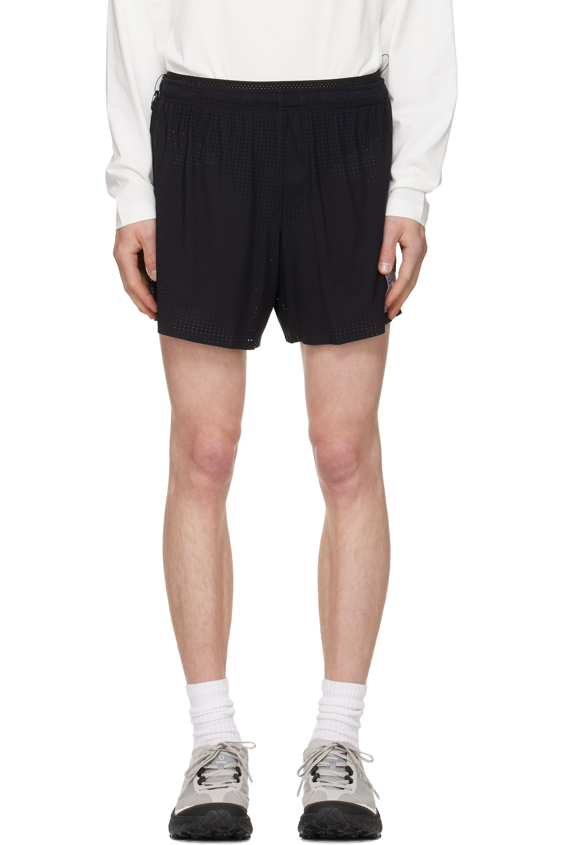 Satisfy - Black Space‑O 5" Shorts