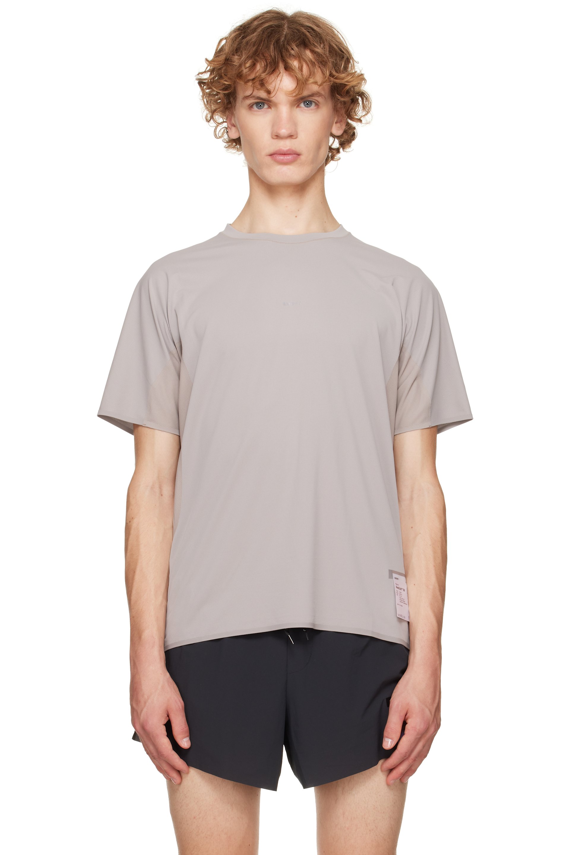 Satisfy - Gray AuraLite UV Running T-shirt