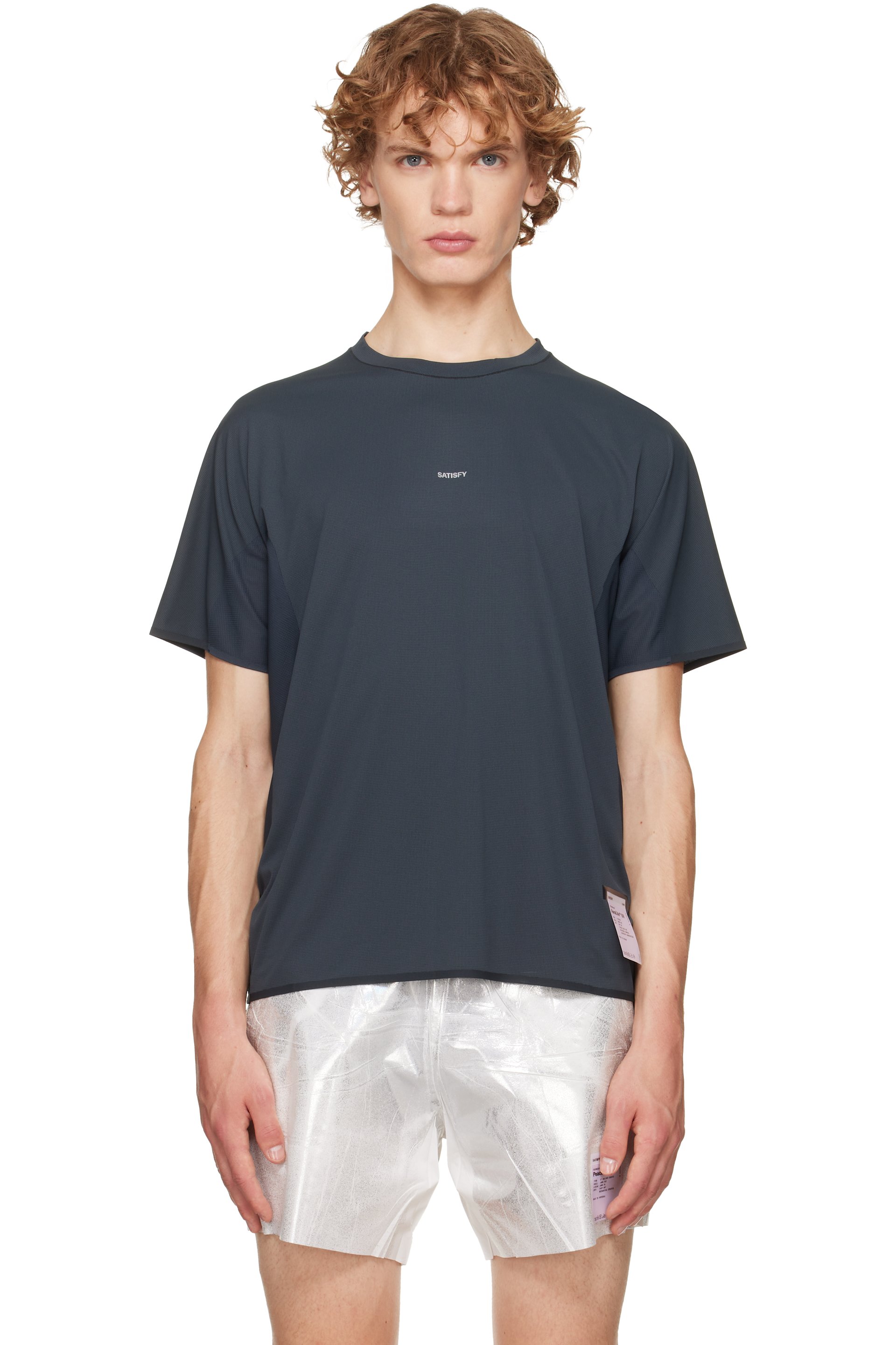 Satisfy - Black AuraLite UV Running T‑shirt