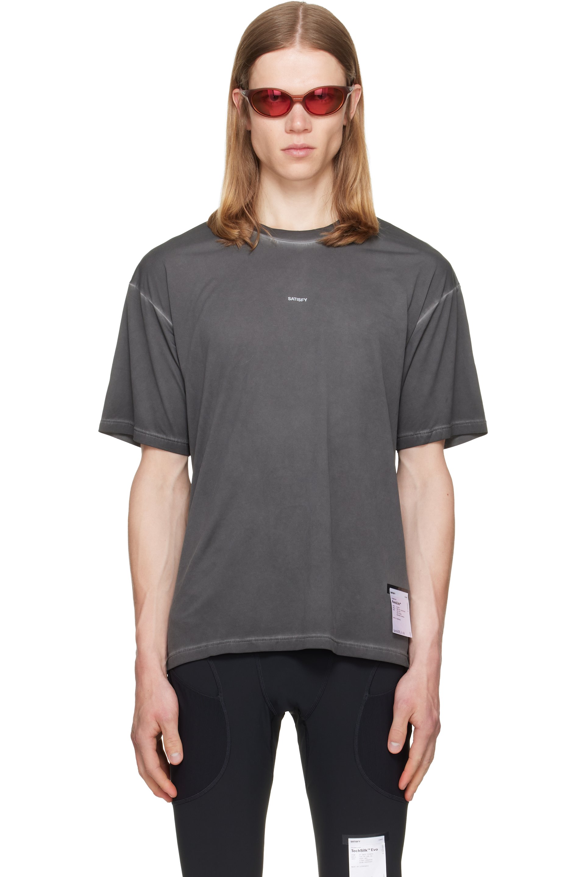 Satisfy - Gray AuraLite T-shirt