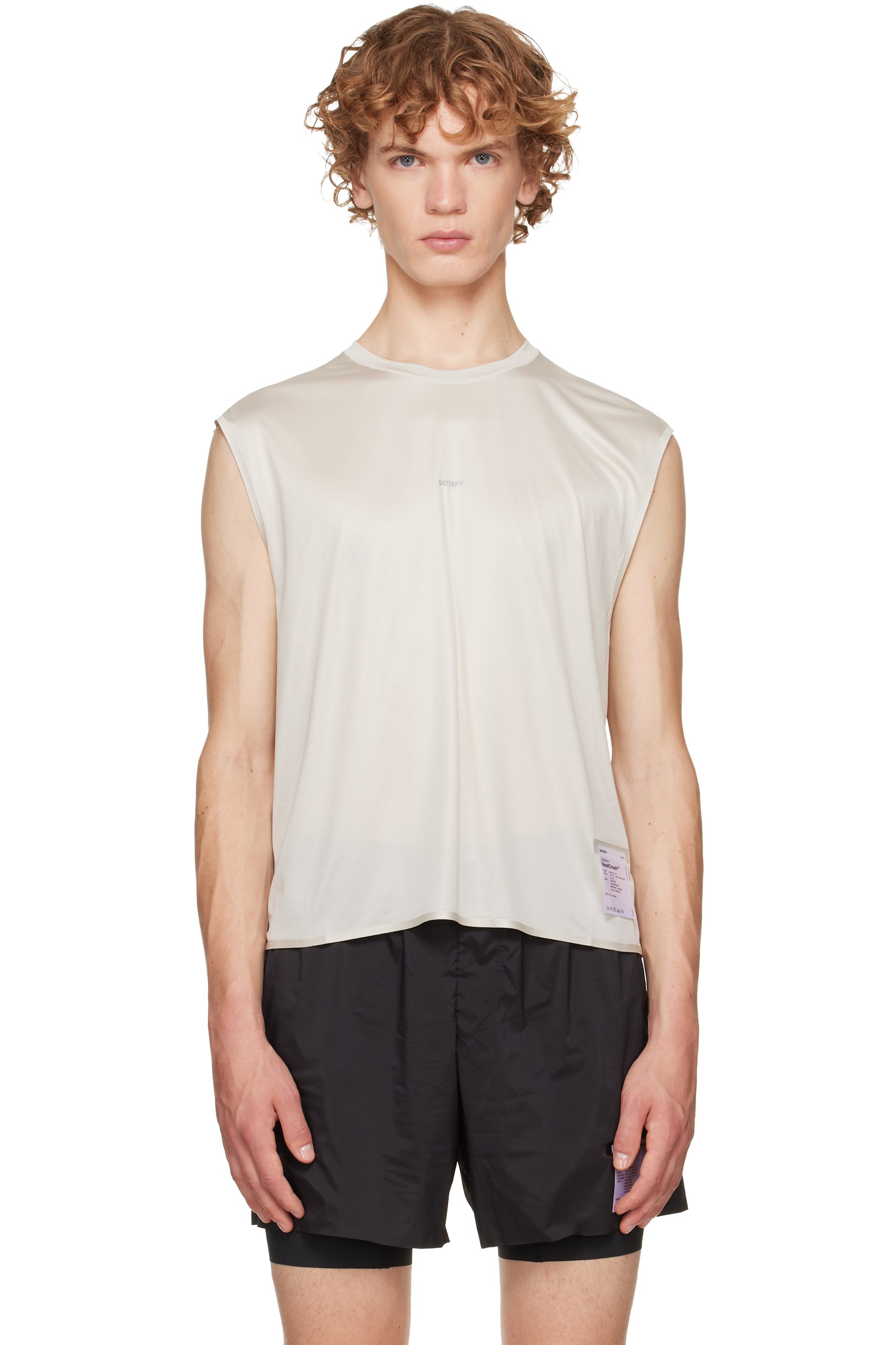 Satisfy - Off-White HeatCrush Muscle Running Top