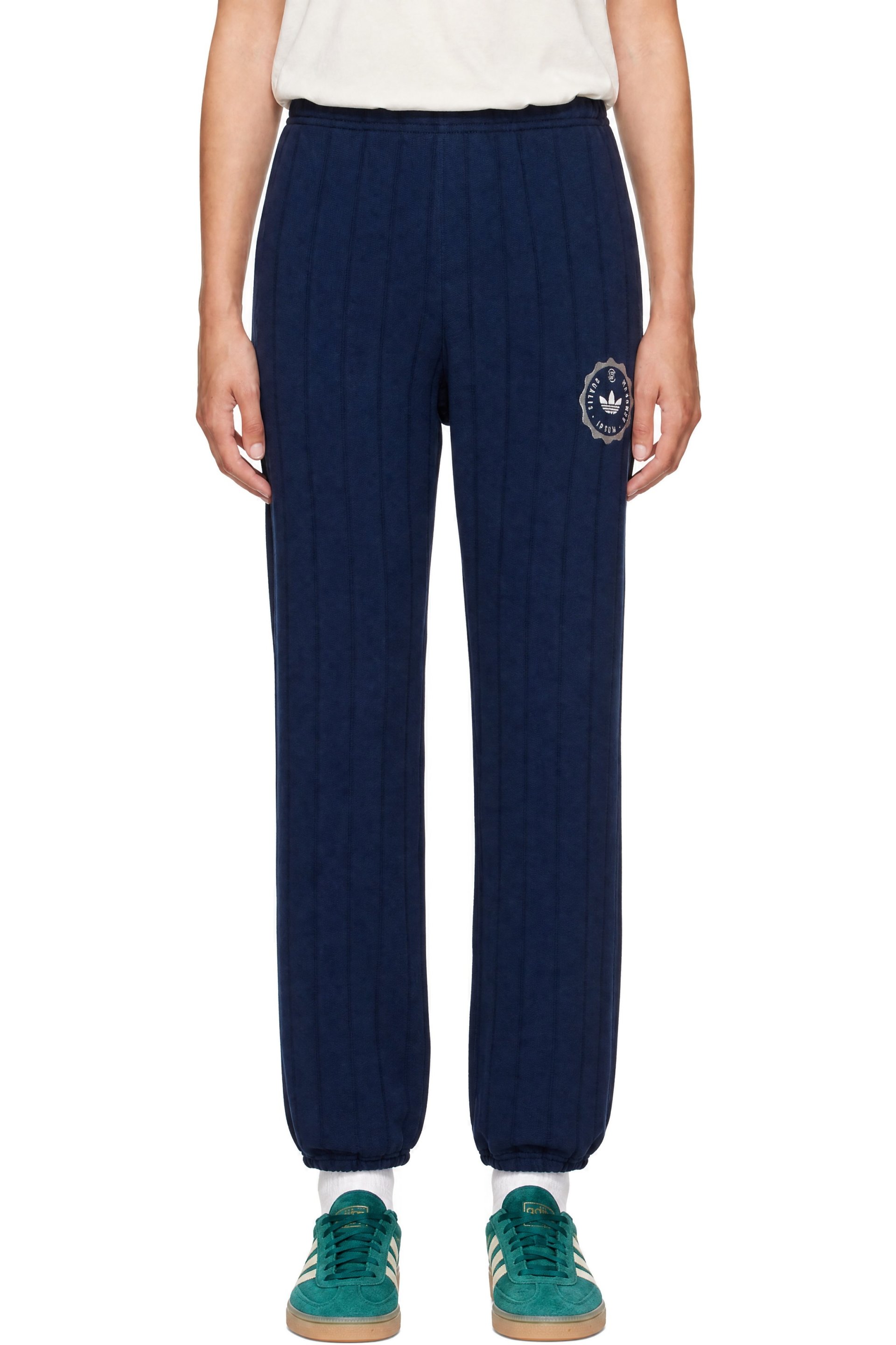 adidas Originals - Navy Edison Chen Edition CLOT Adibreak Sweatpants