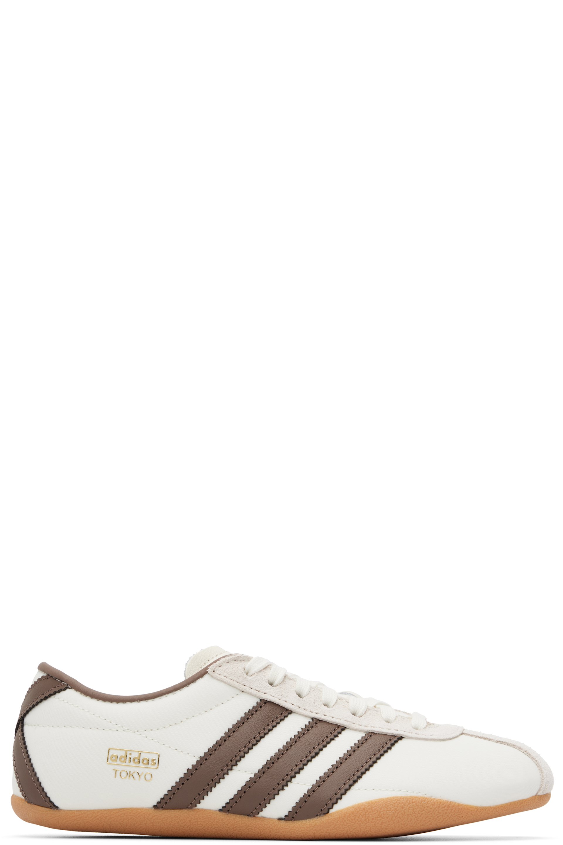 adidas Originals - Baskets Tokyo blanc et brun