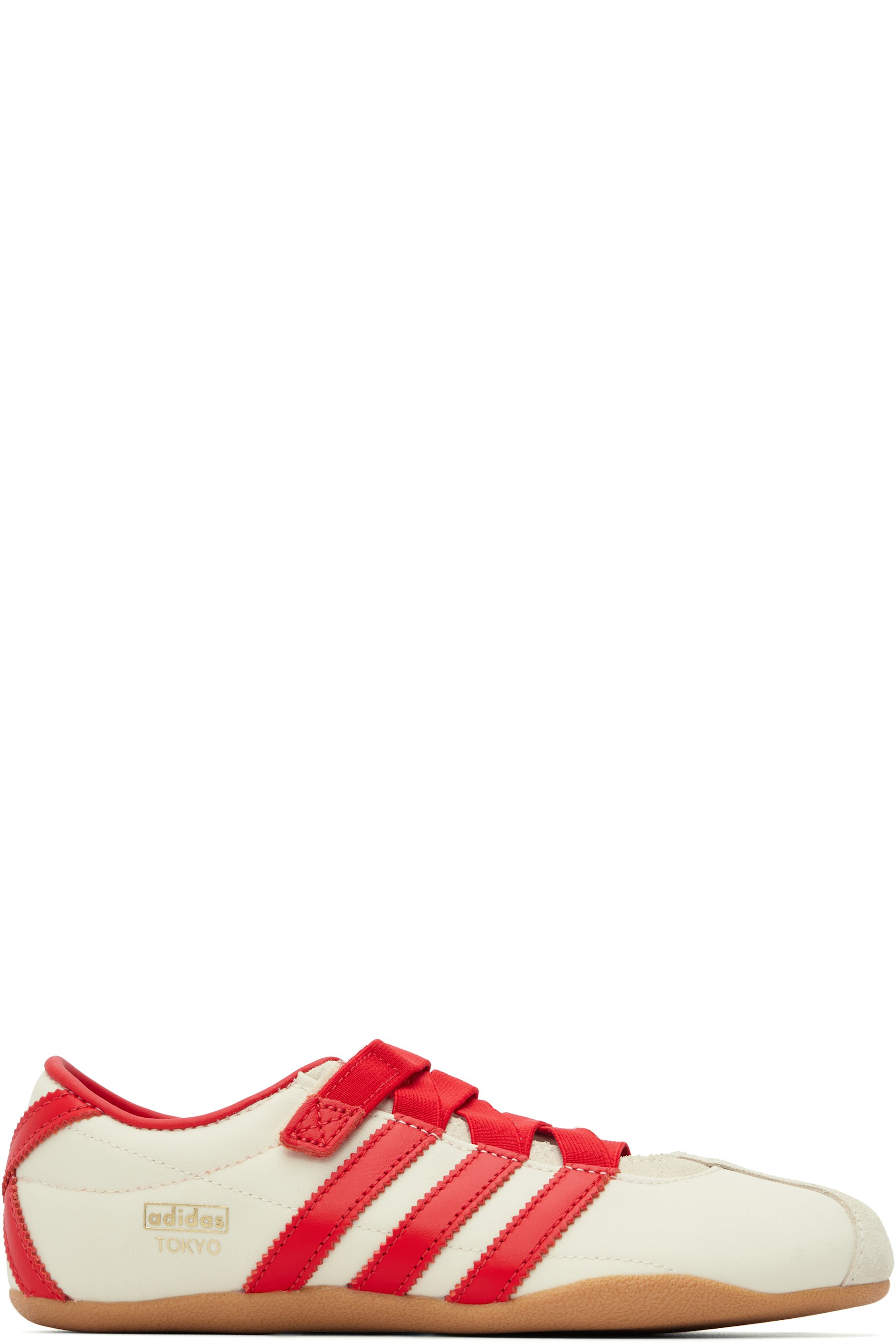 adidas Originals - Baskets de style Charles IX Tokyo blanc et rouge
