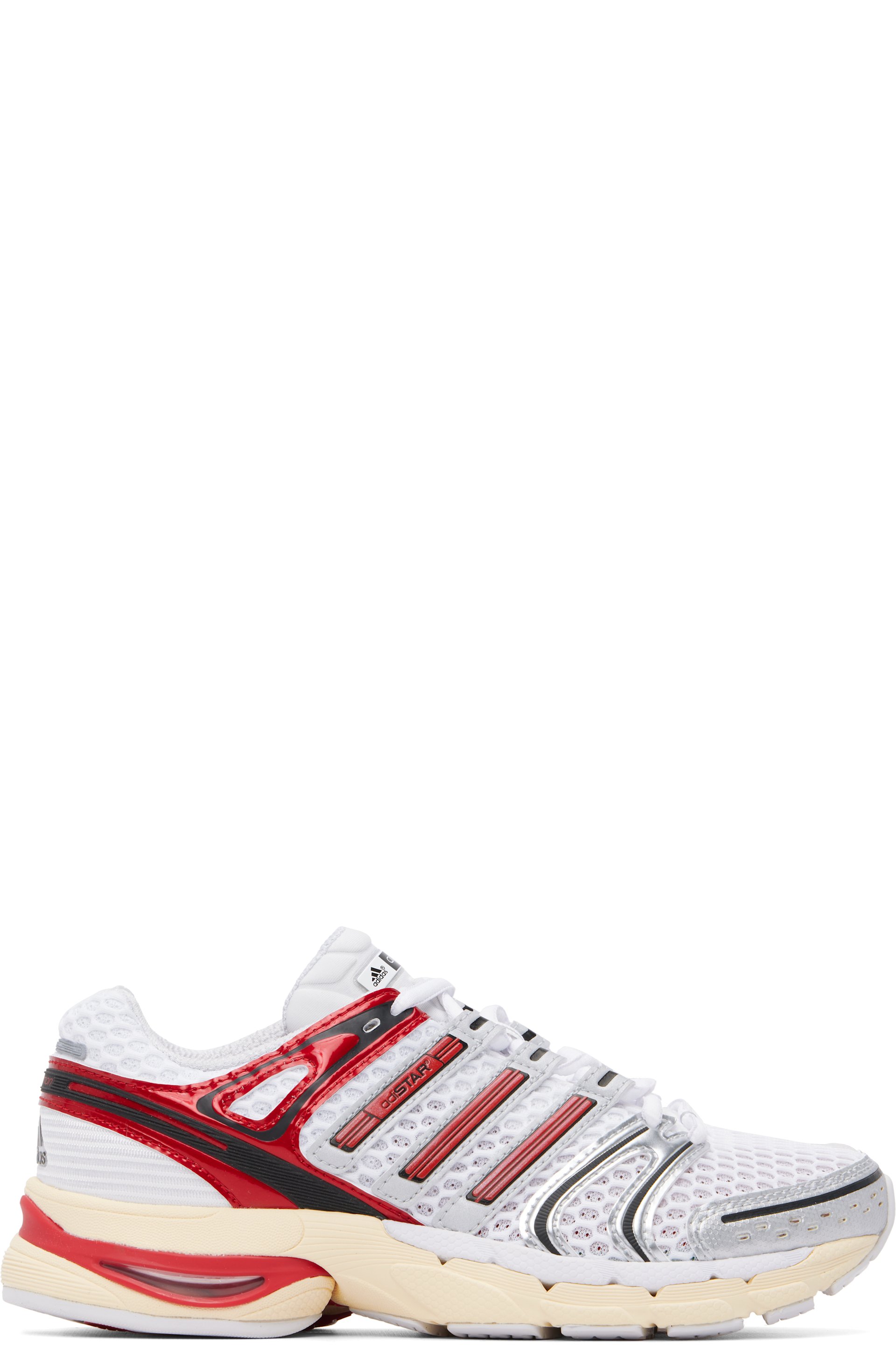 adidas Originals - Baskets Adistar Control 5 blanc et rouge