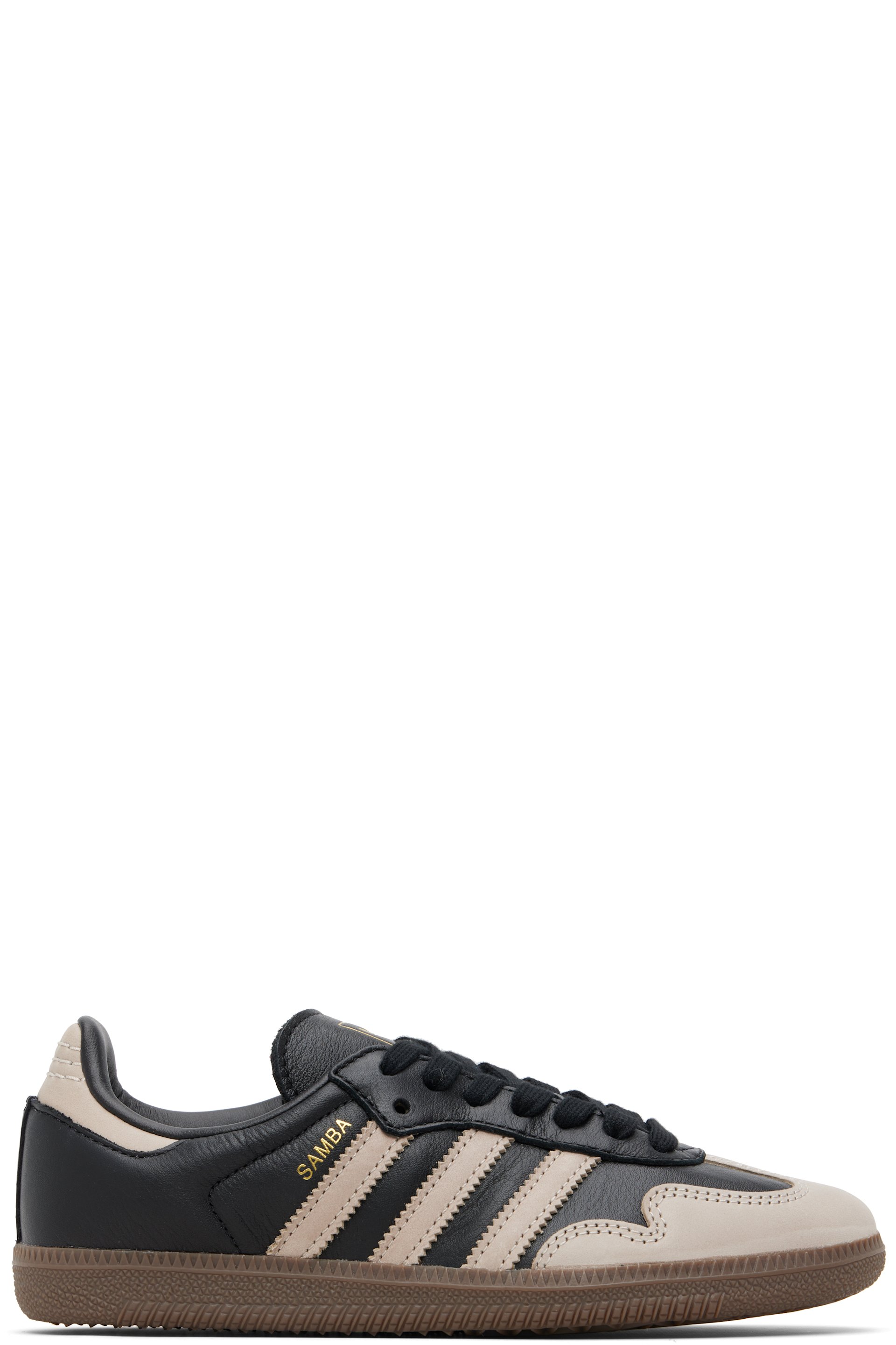 adidas Originals - Baskets Samba OG noir et taupe