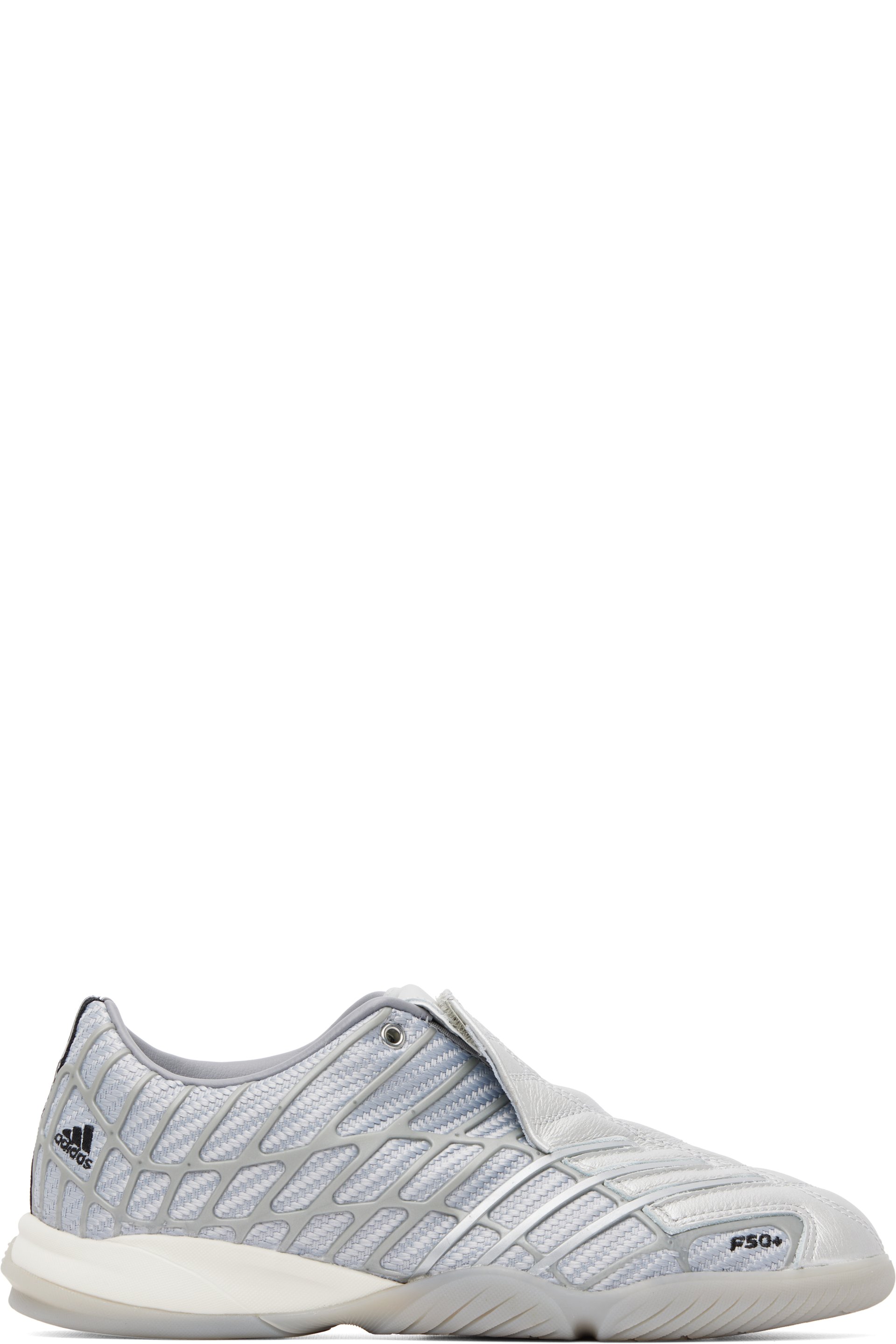 adidas Originals - Baskets F50 Sala argentées