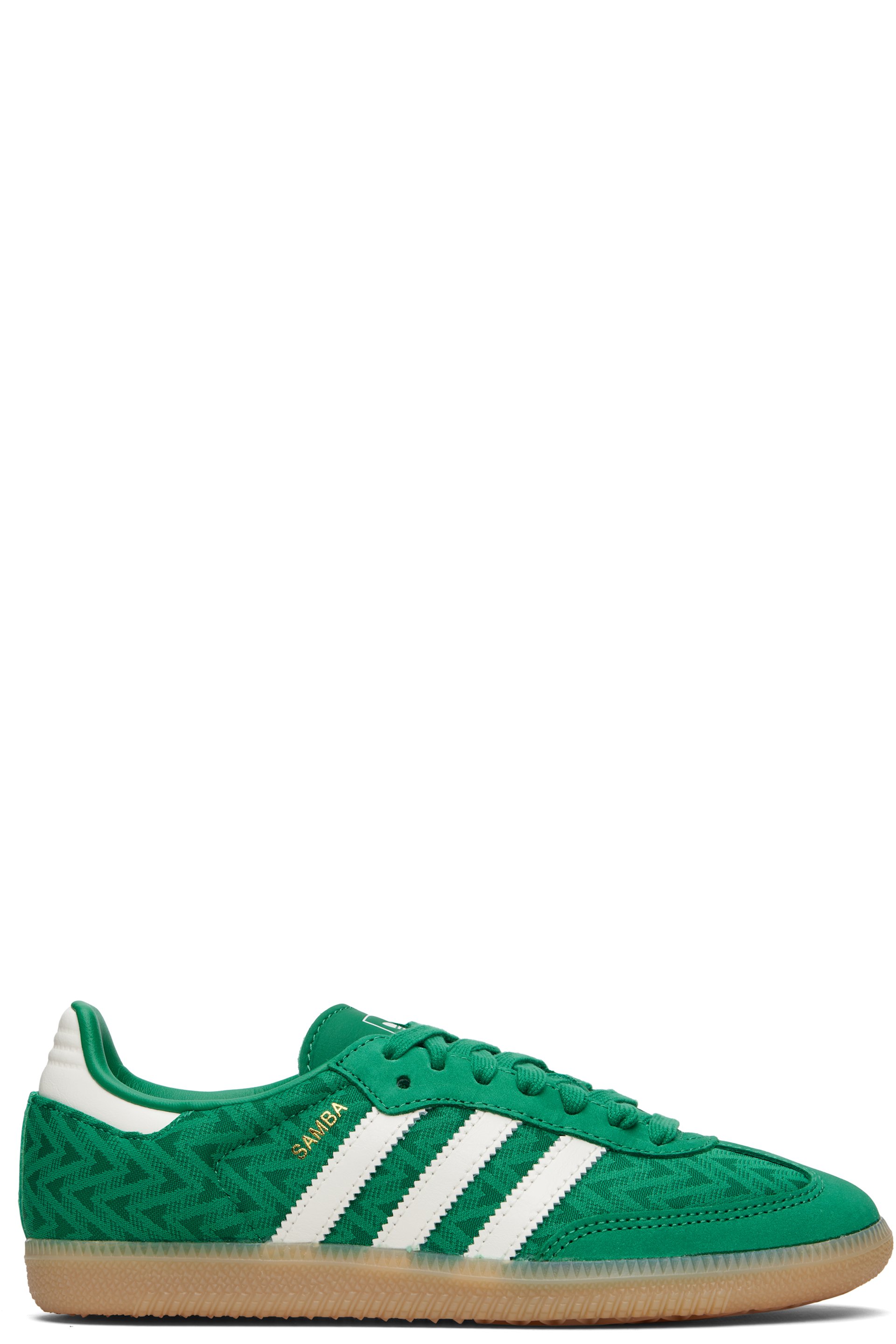 adidas Originals - Baskets Samba OG vertes