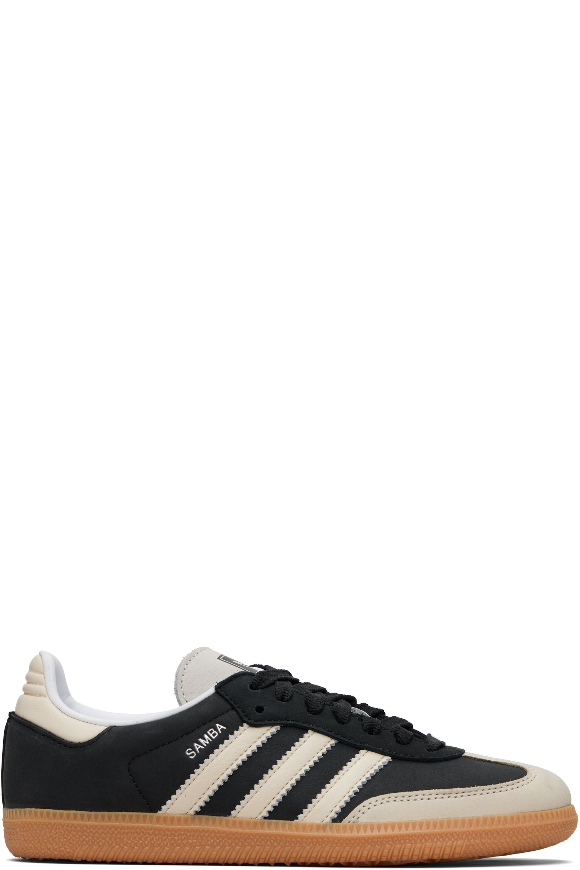 adidas Originals - Baskets Samba OG noir et beige