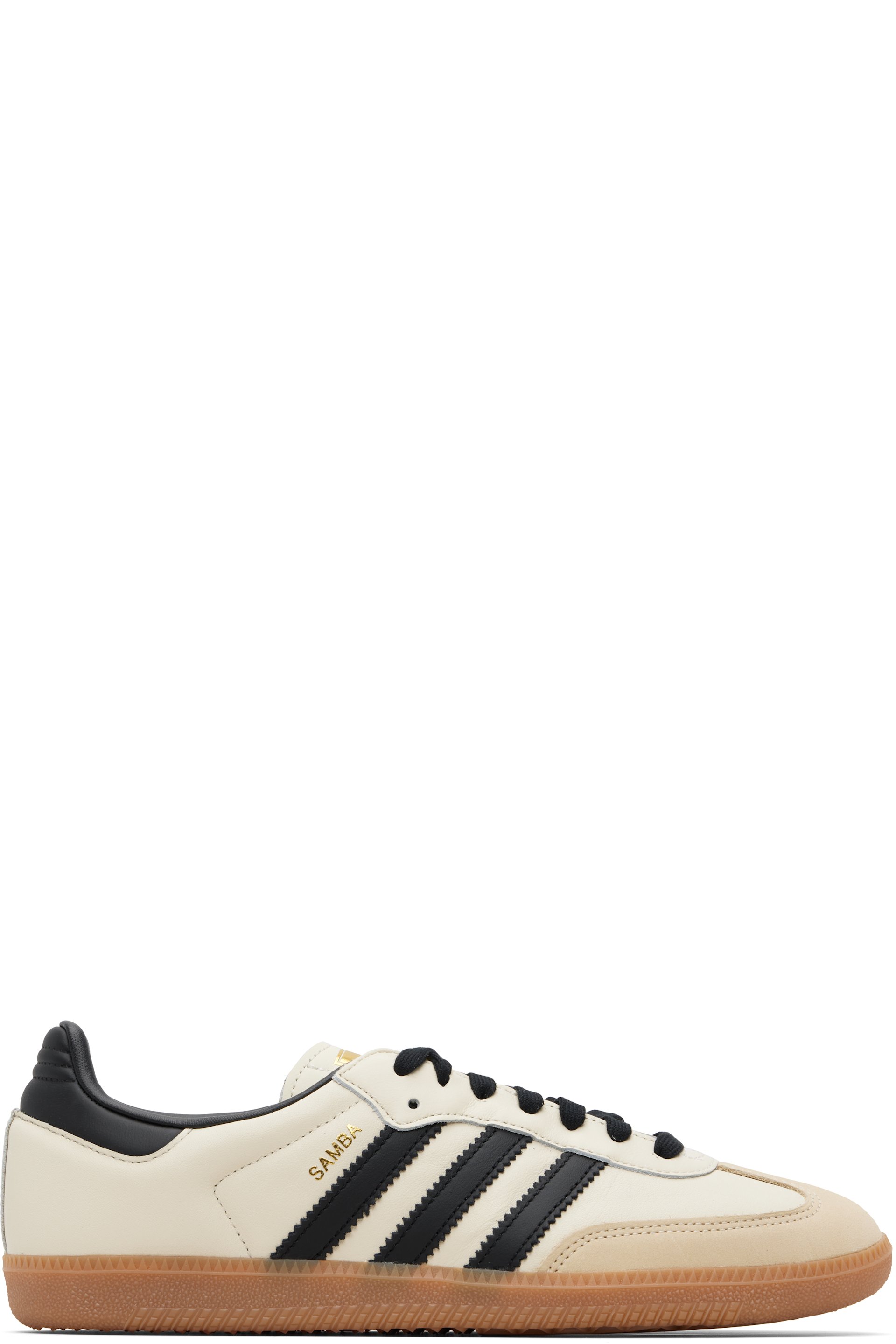 adidas Originals - Baskets Samba OG blanc cassé