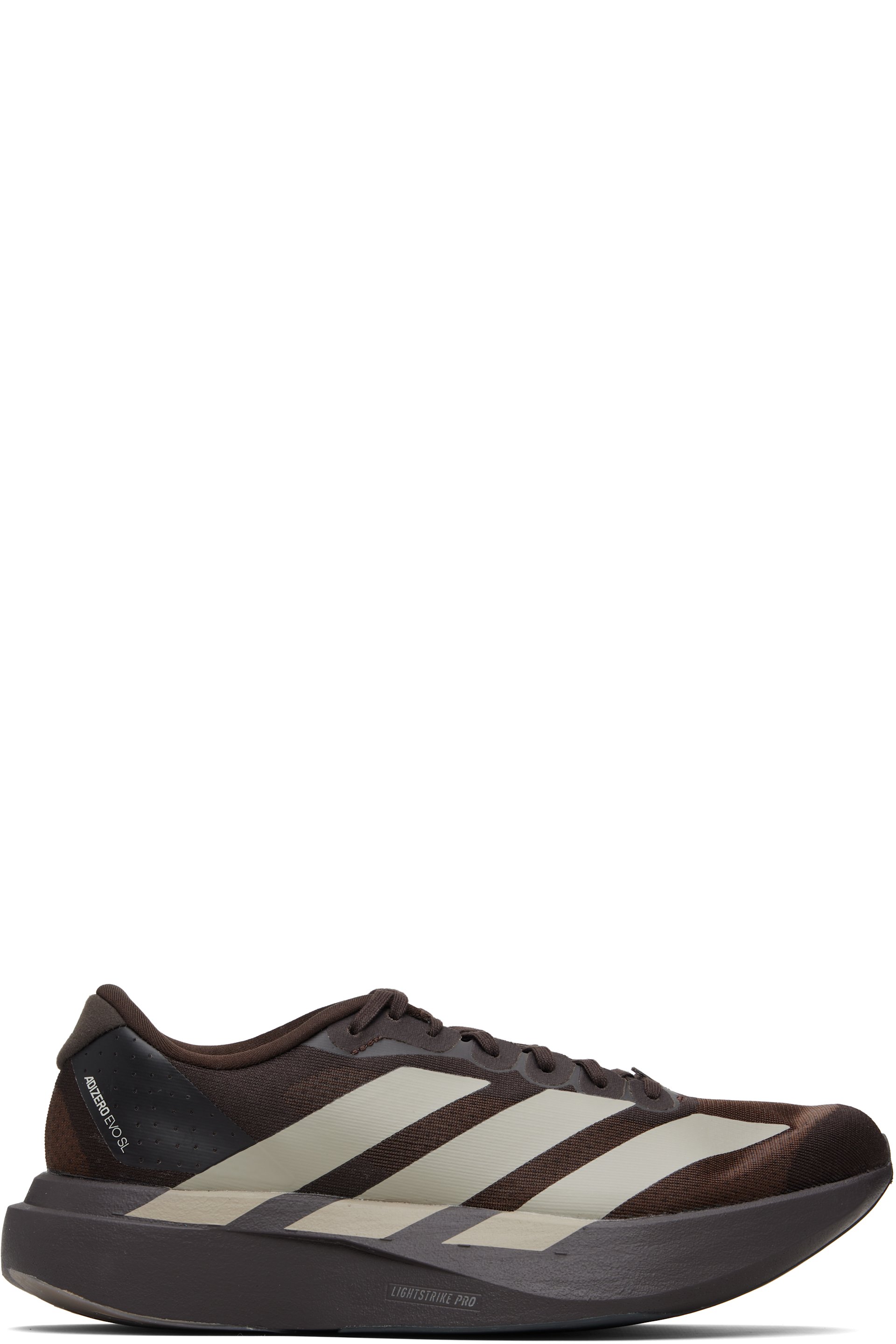 adidas Originals - 브라운 아디제로 에보 SL 스니커즈
