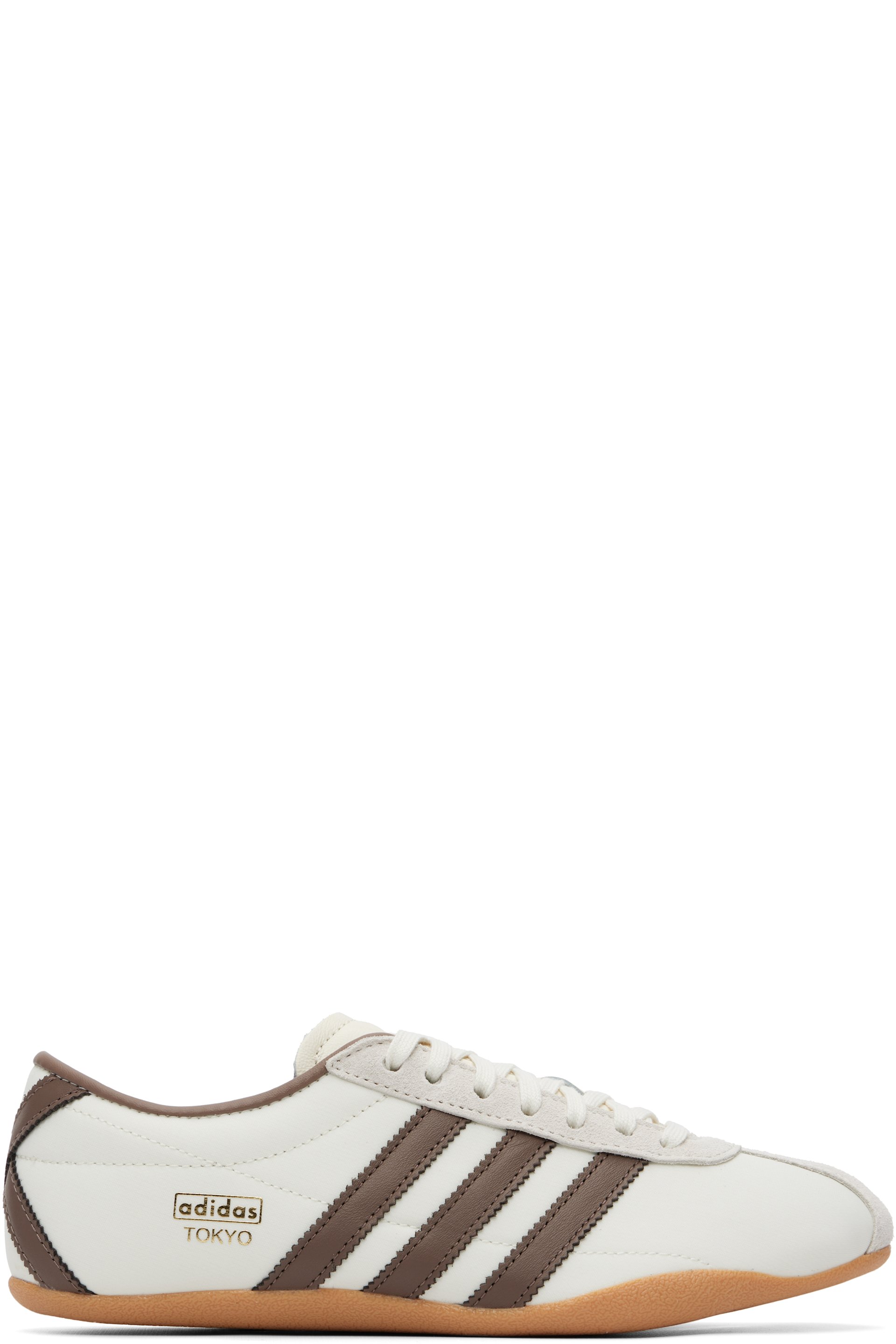 adidas Originals - Baskets Tokyo blanc cassé et brun