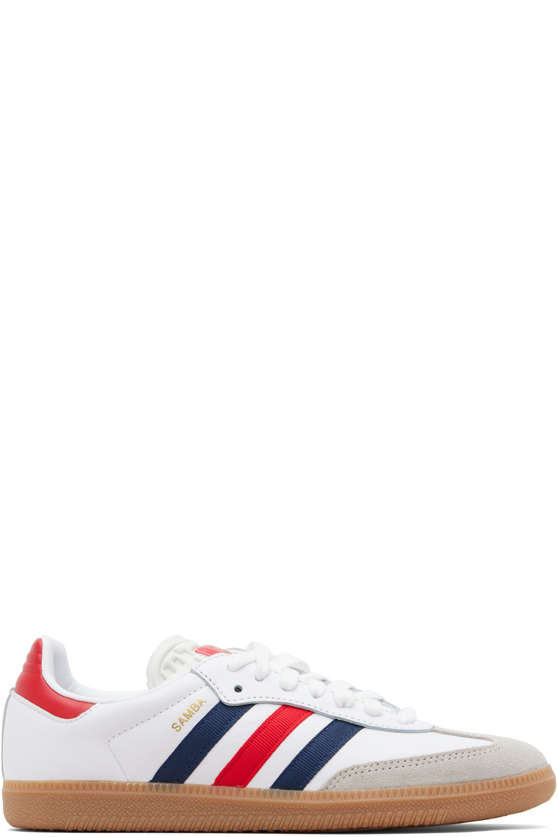 adidas Originals - 화이트 삼바 OG 스니커즈