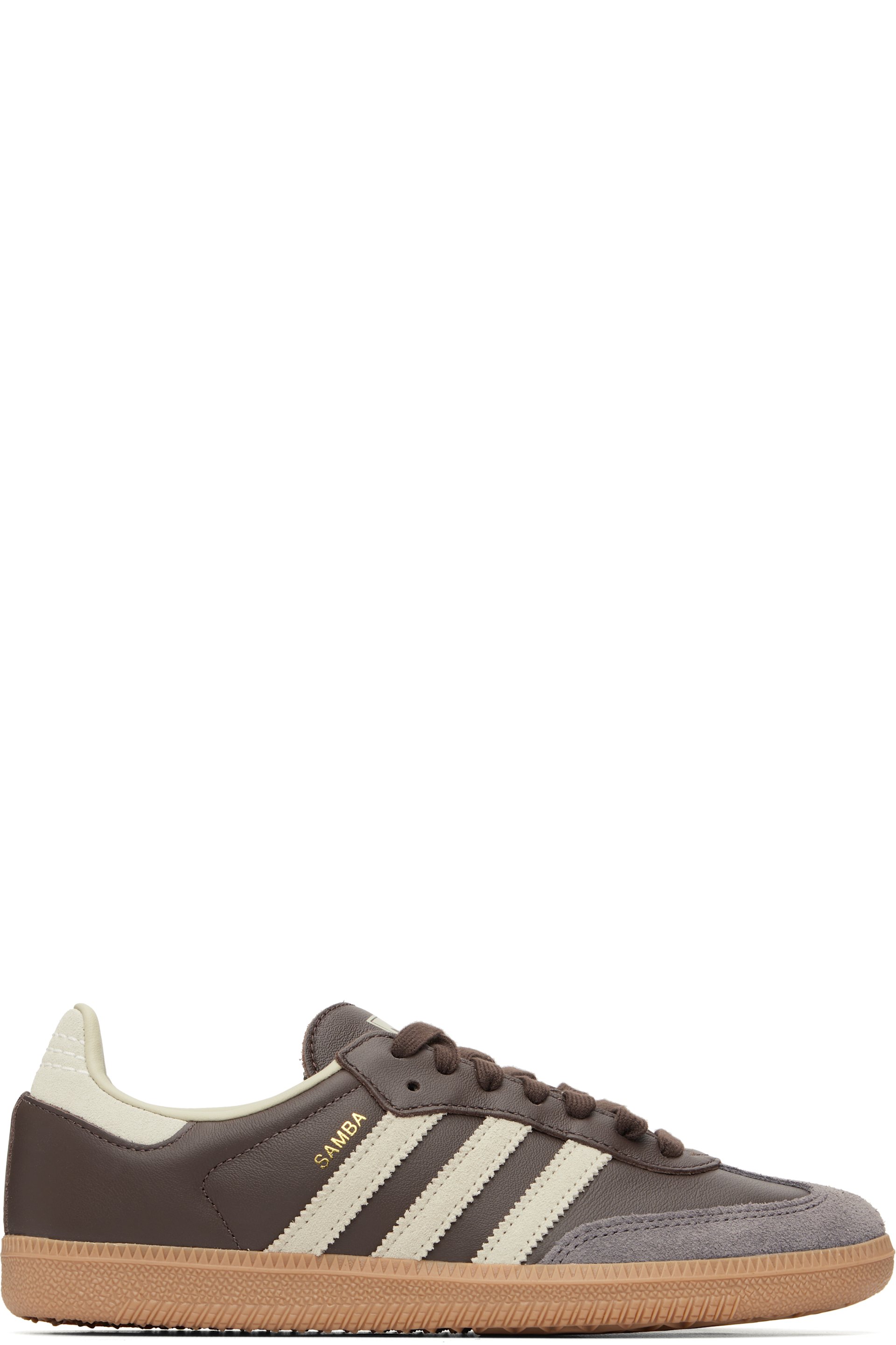 adidas Originals - 브라운 삼바 OG 스니커즈