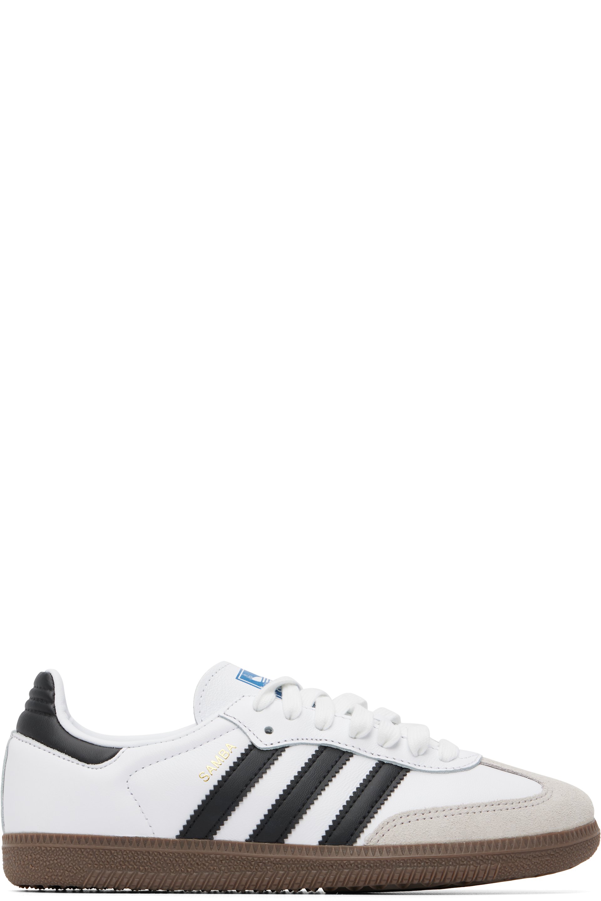 adidas Originals - 화이트 삼바 OG 스니커즈