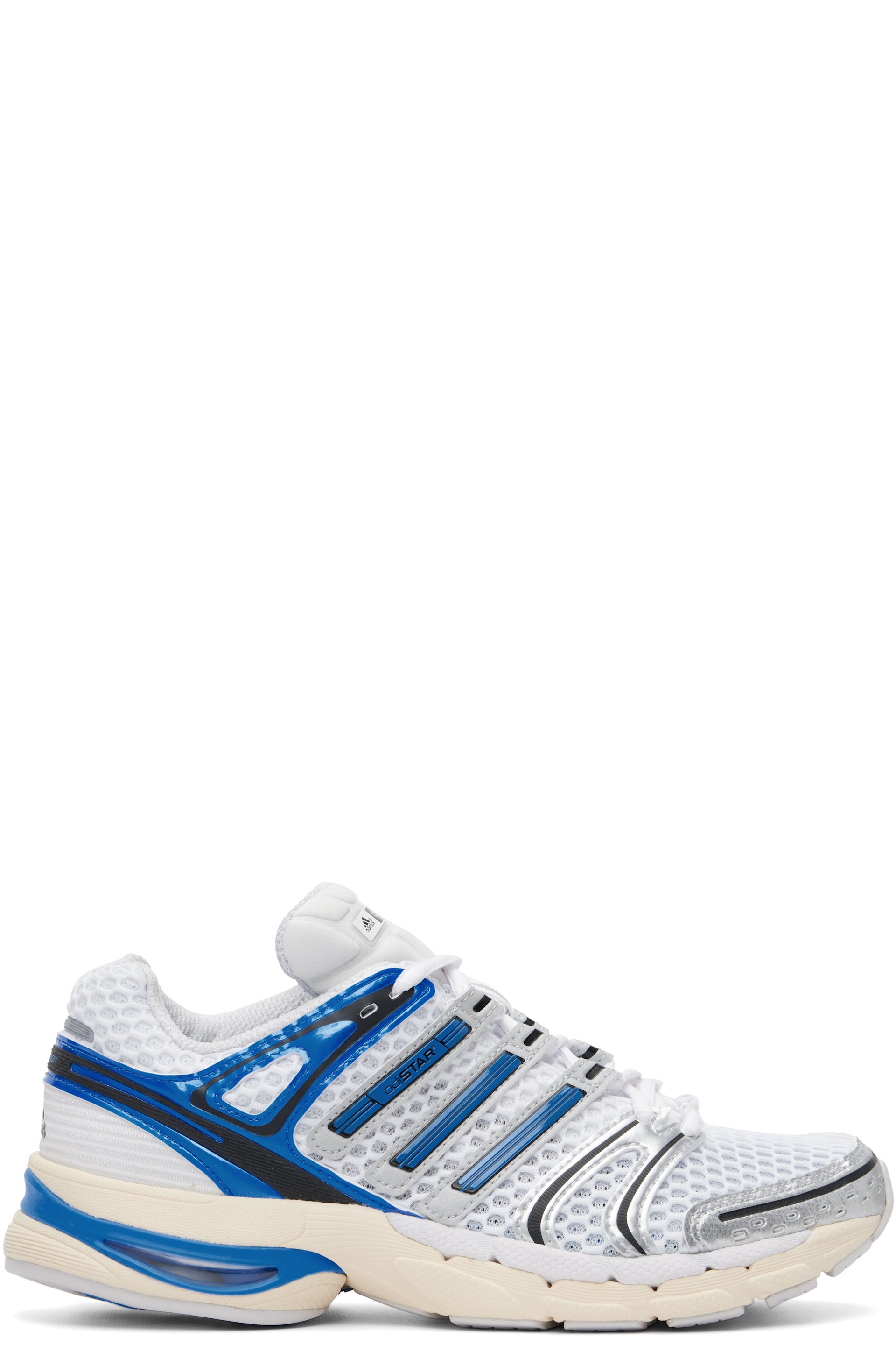 adidas Originals - 화이트 & 블루 아디스타 컨트롤 5 스니커즈