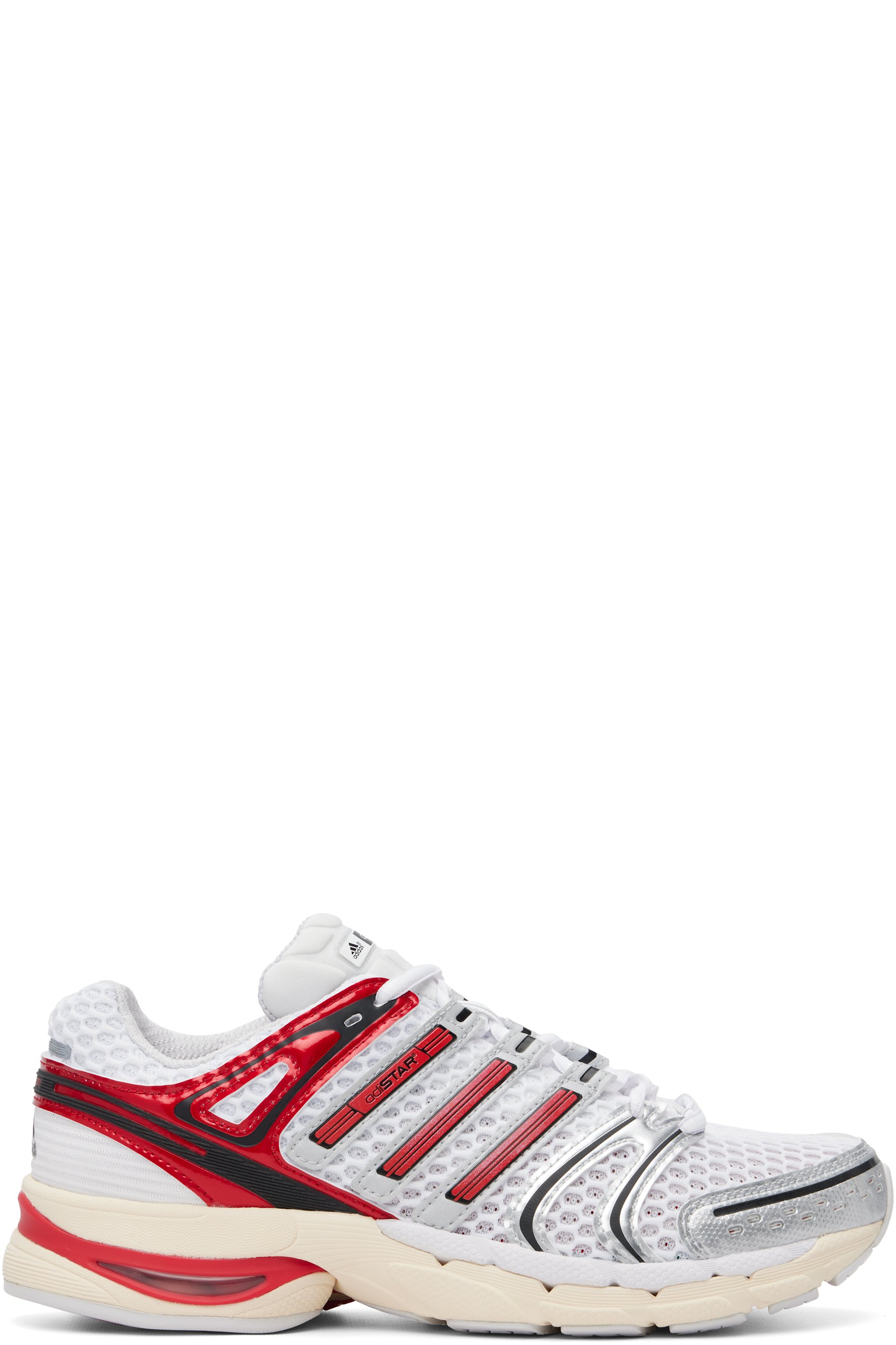 adidas Originals - 화이트 & 레드 아디스타 컨트롤 5 스니커즈