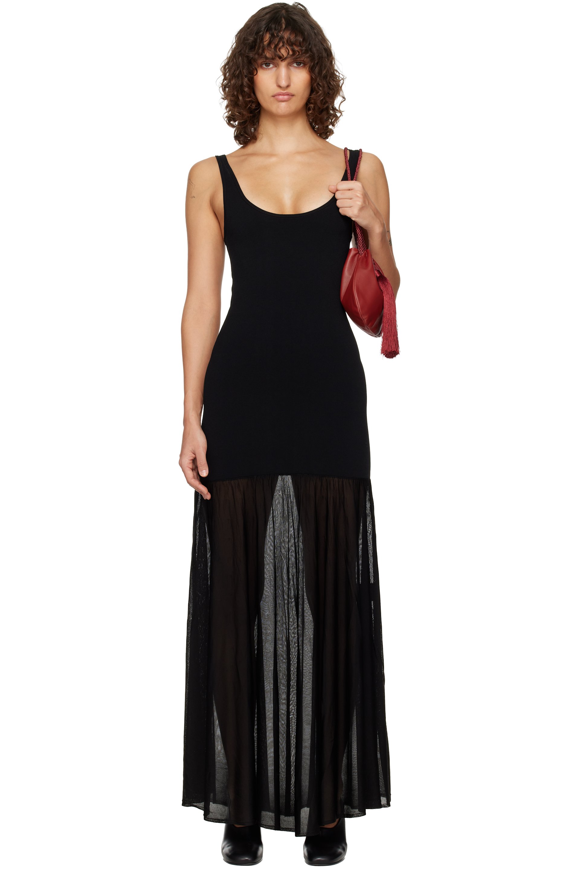 TOTEME - Black Evening Tank Maxi Dress