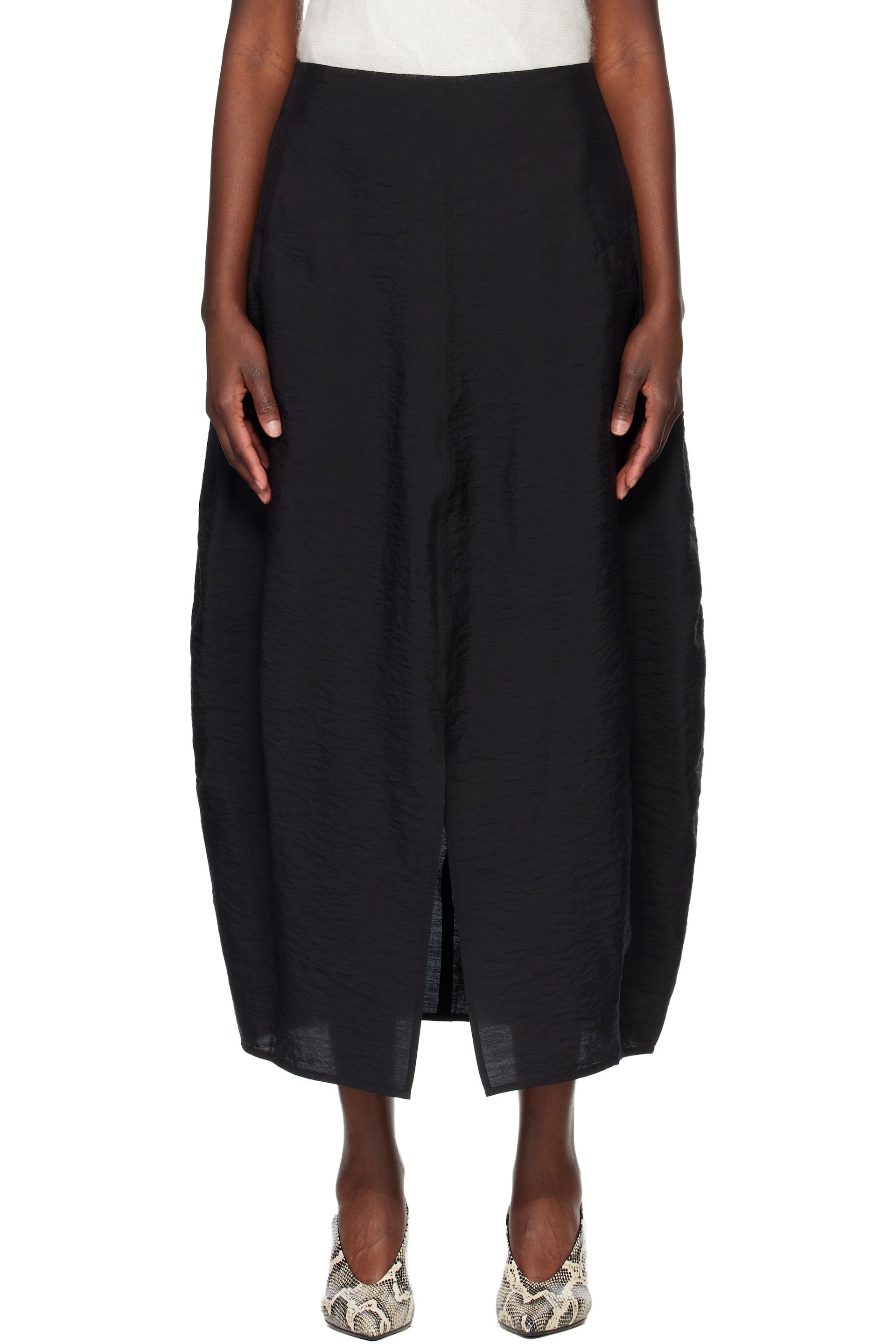 TOTEME - Jupe parachute longue noire