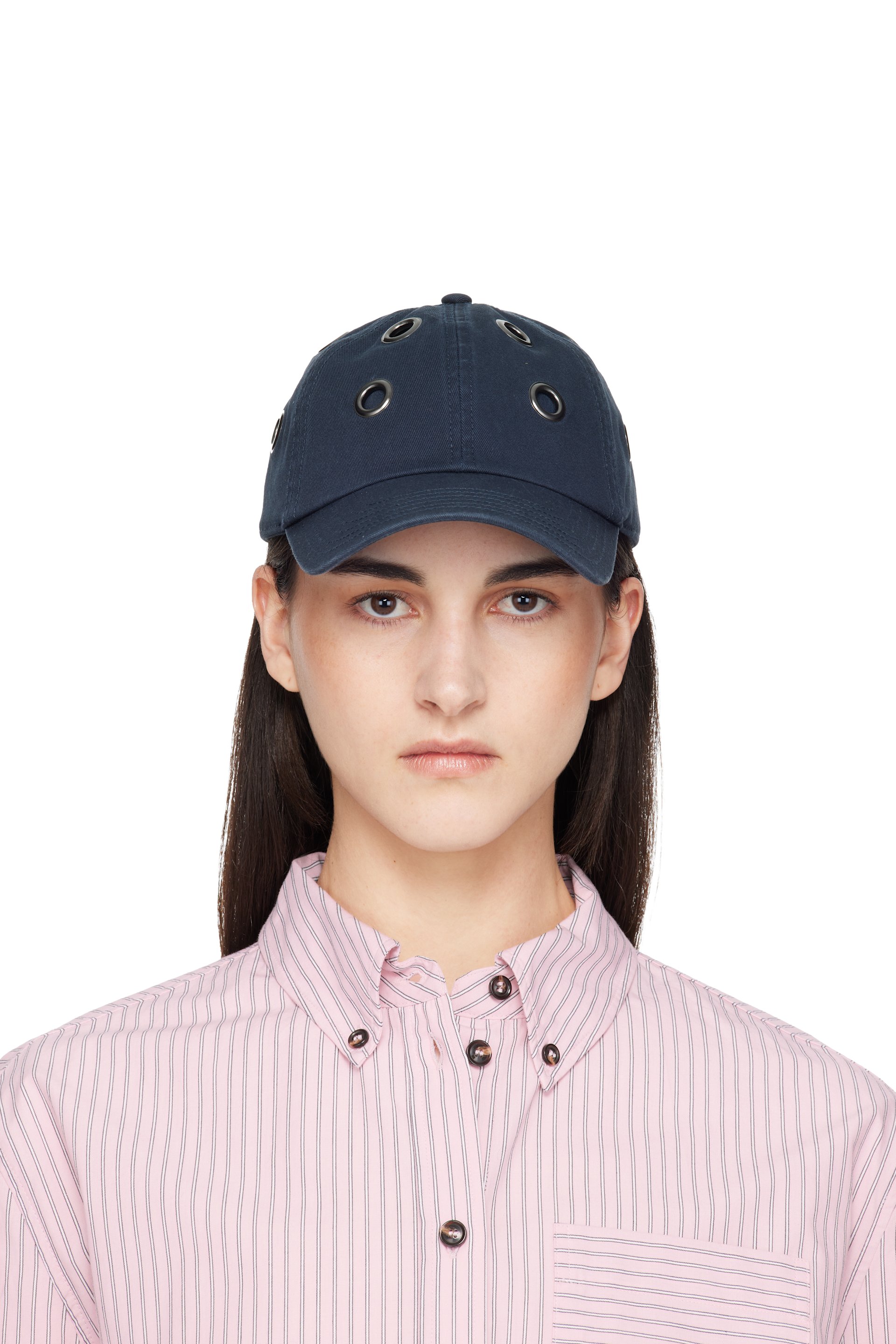 Gimaguas - Casquette bleu marine à œillets