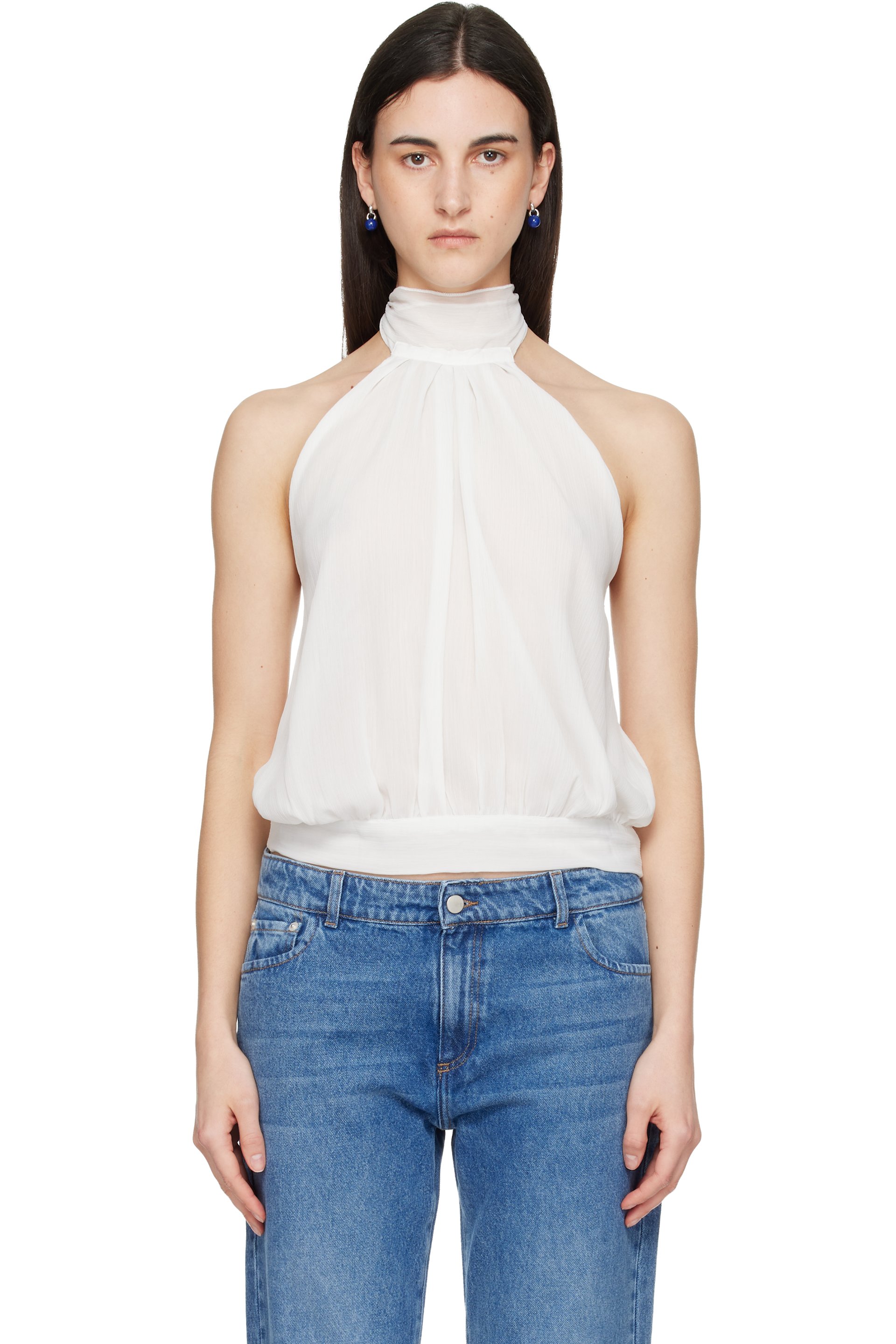 Gimaguas - White Boa Top