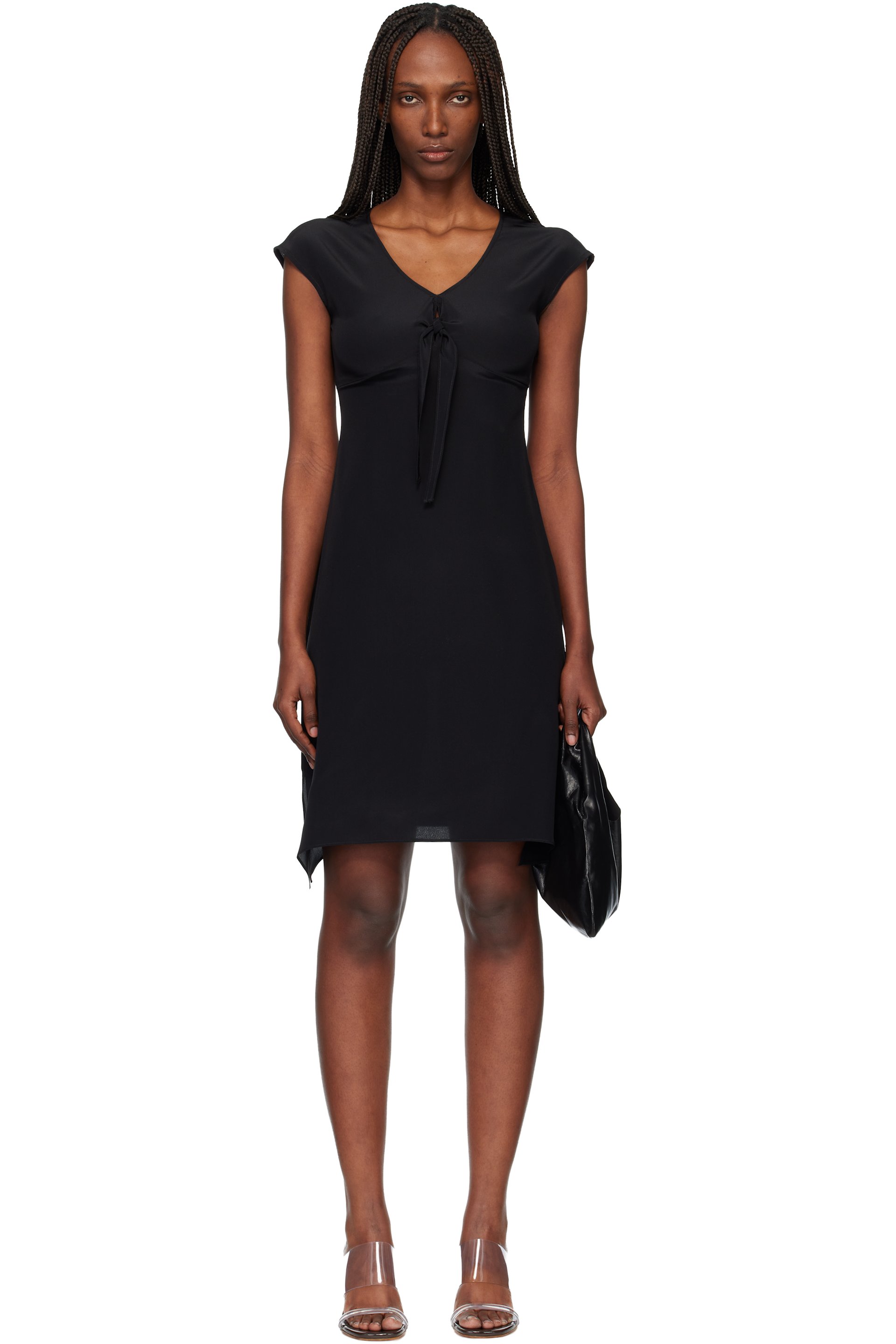Maryam Nassir Zadeh - Robe midi Reneir noire