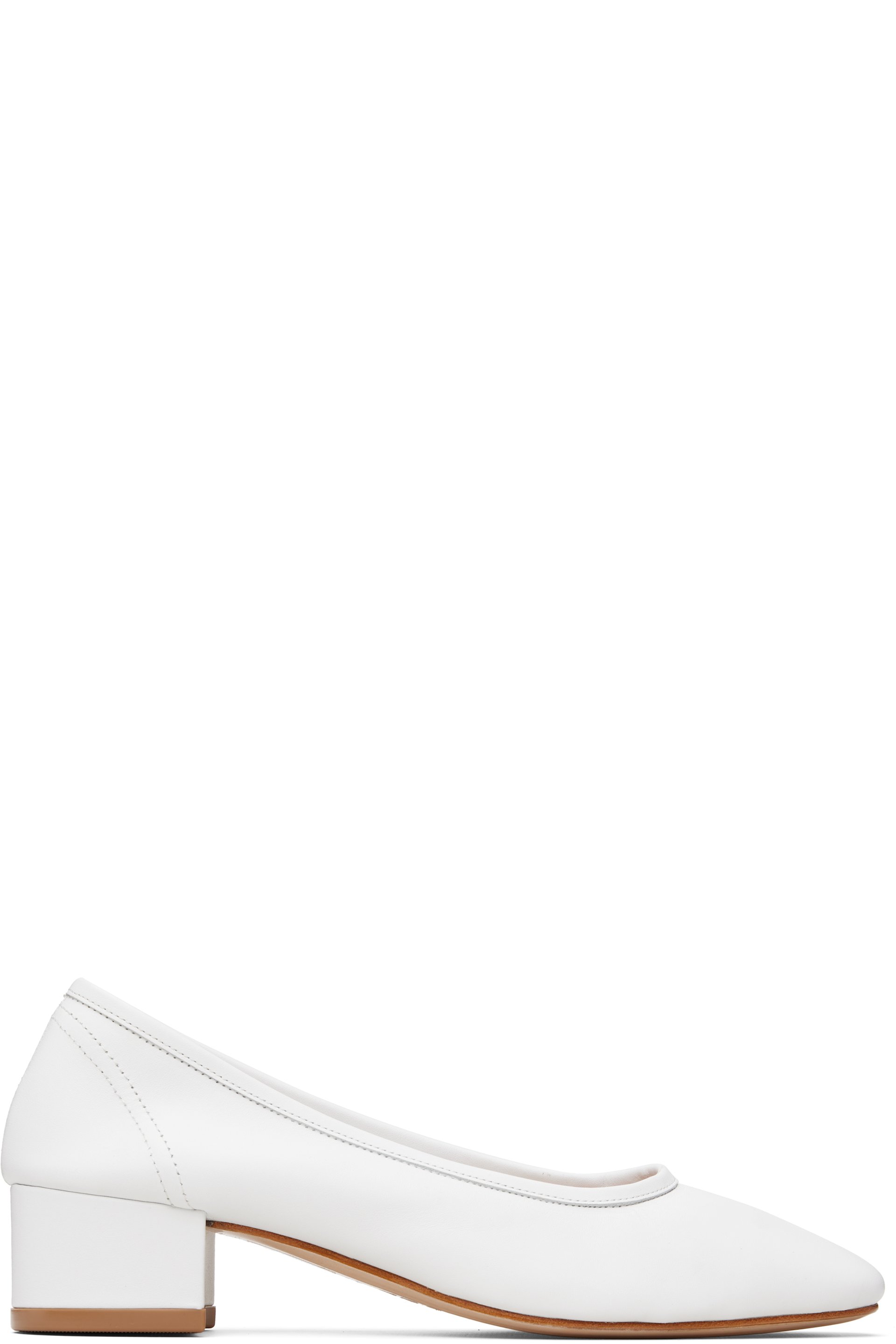 Maryam Nassir Zadeh - Chaussures à talon Roberta blanches