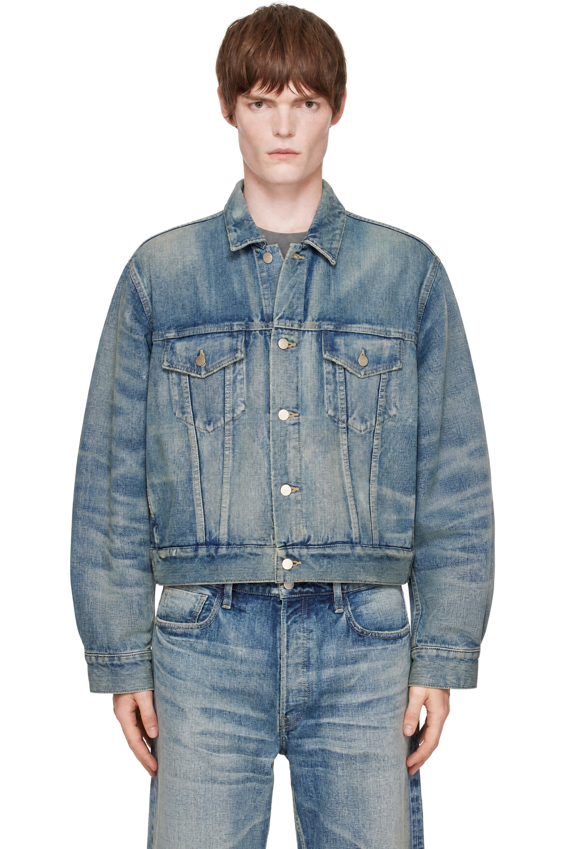 Fear of God - Blue Classic Denim Trucker Jacket