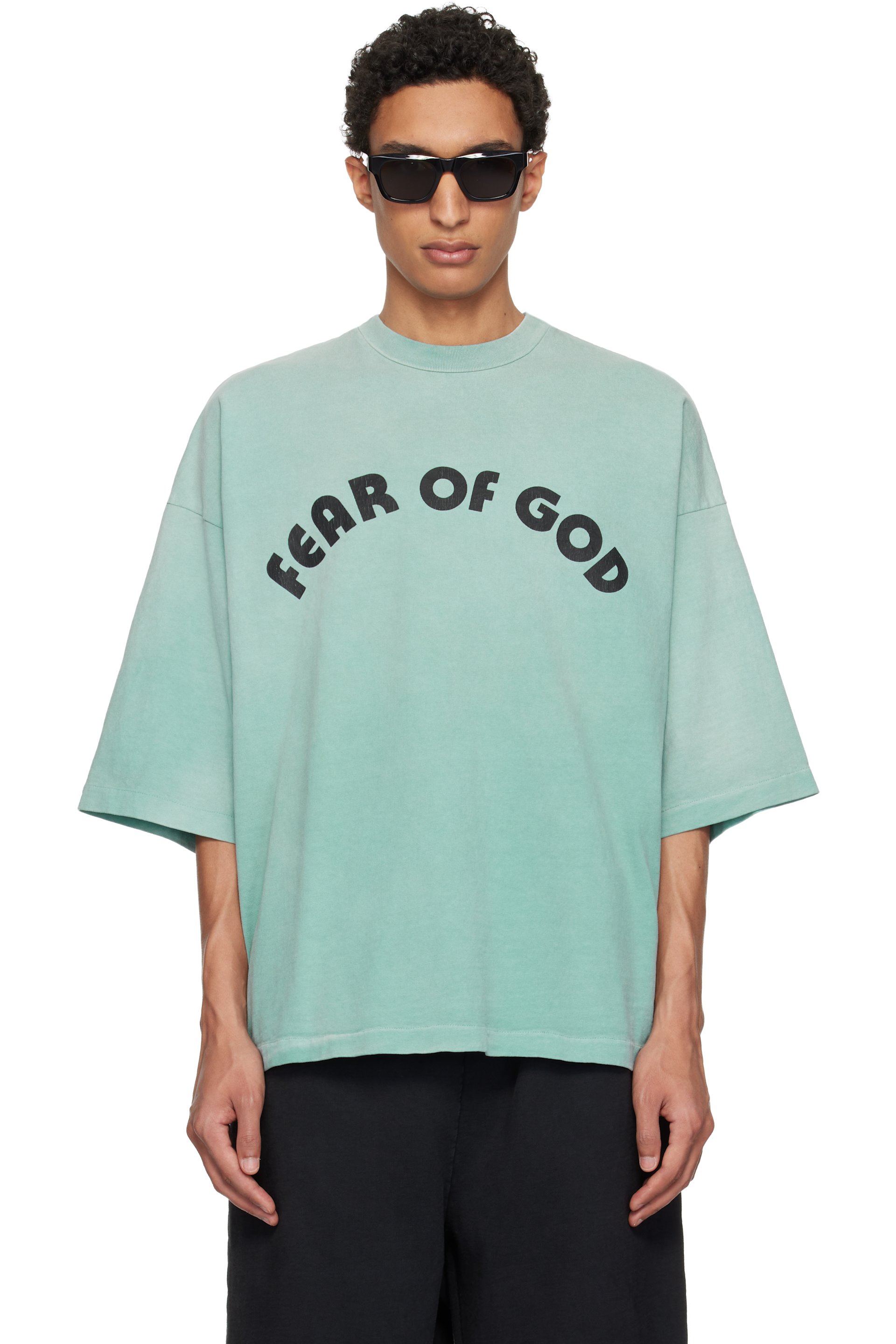 Fear of God - 블루 피어 오브 갓 26 티셔츠