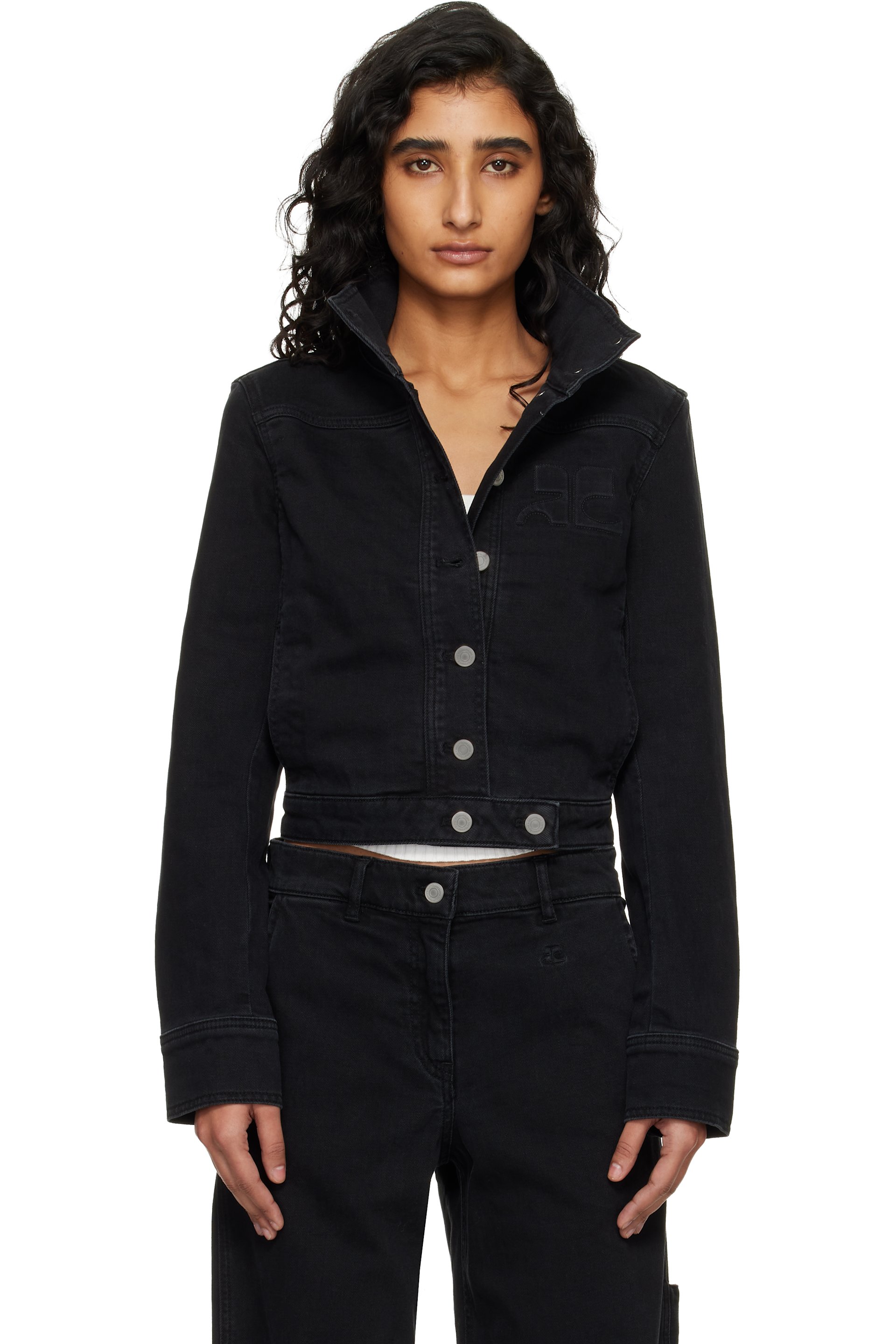 Courrèges - Black Reedition Denim Jacket