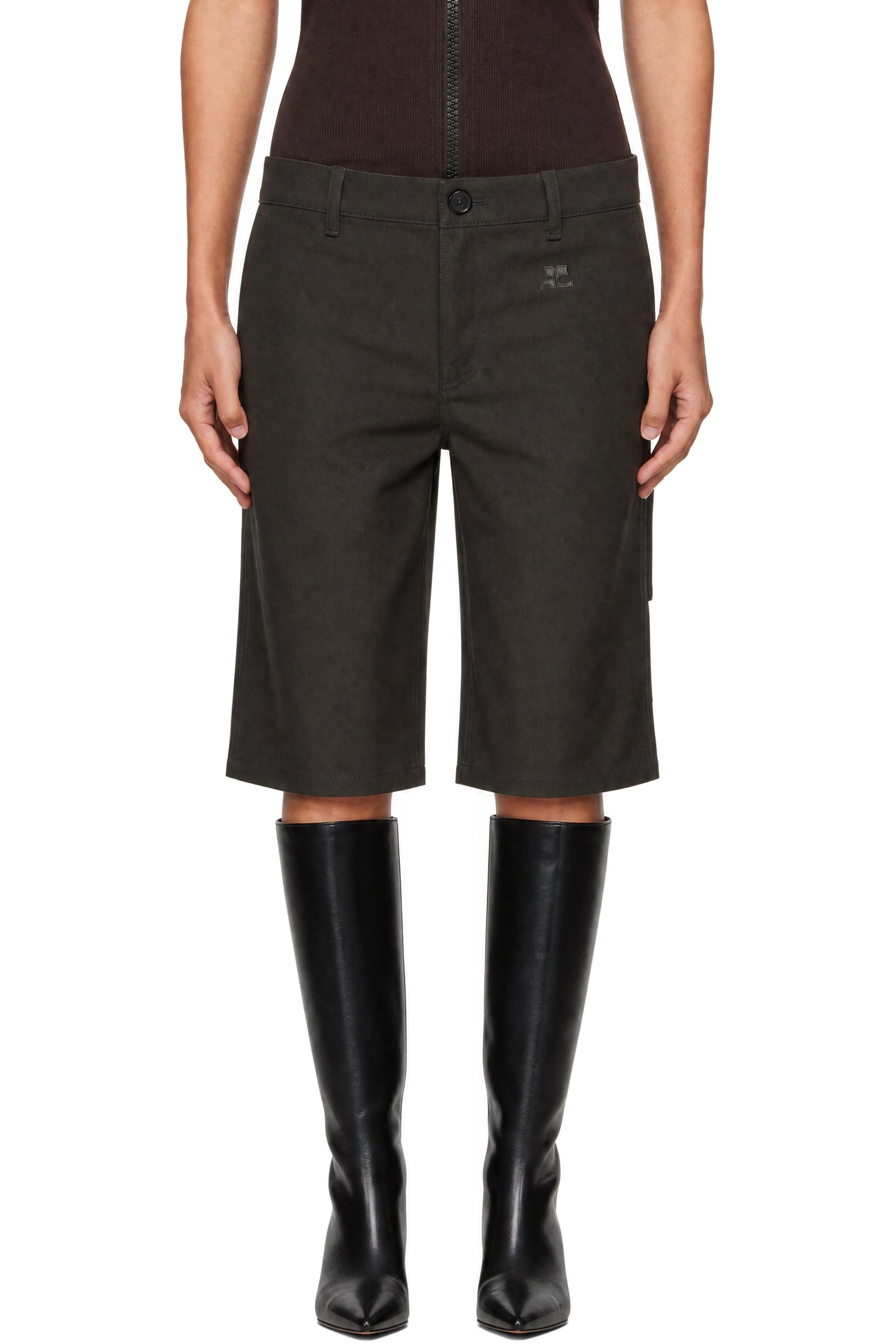Courrèges - Gray Hammer Shorts