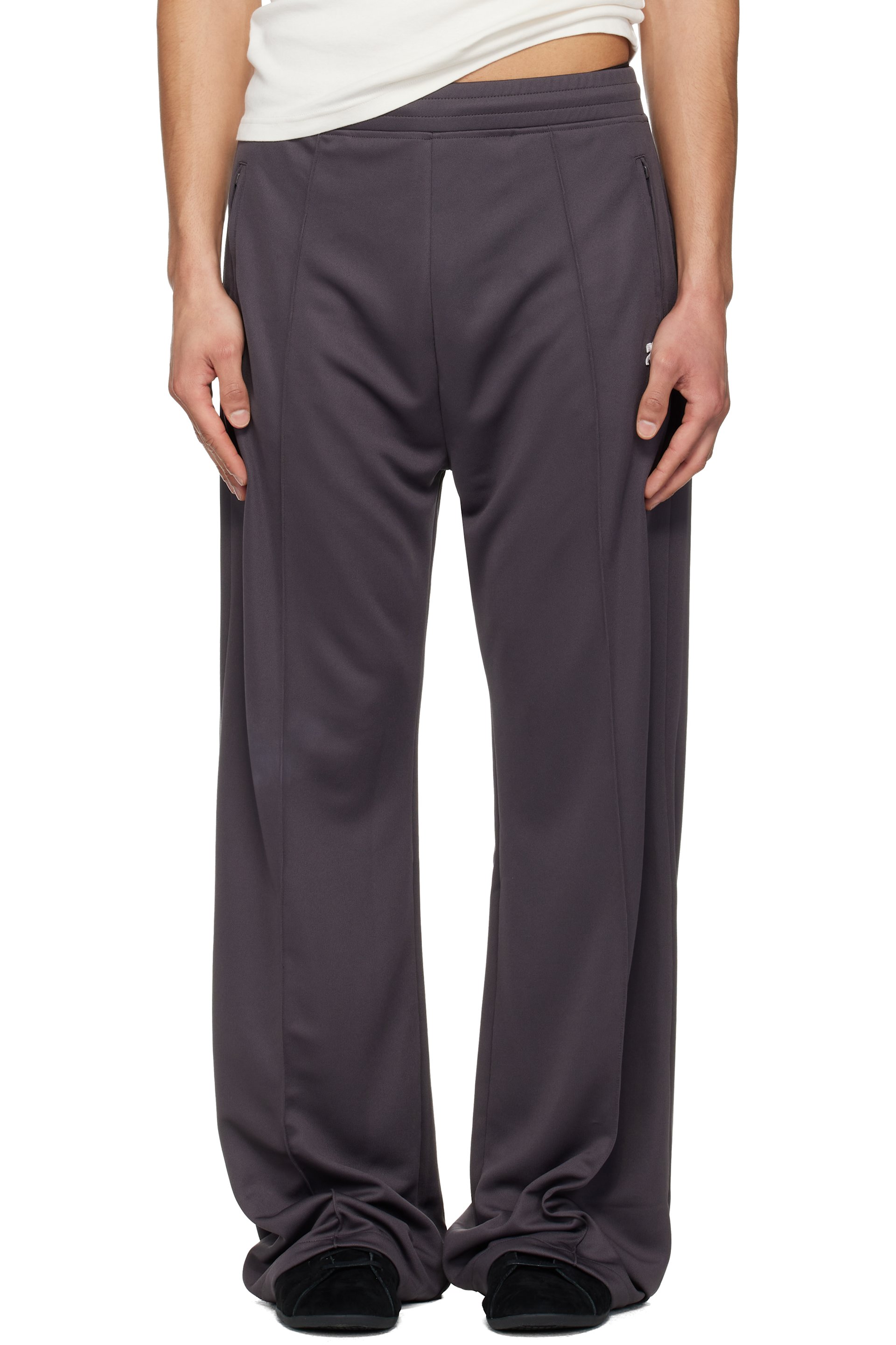 Courrèges - Gray Interlock Track Pants