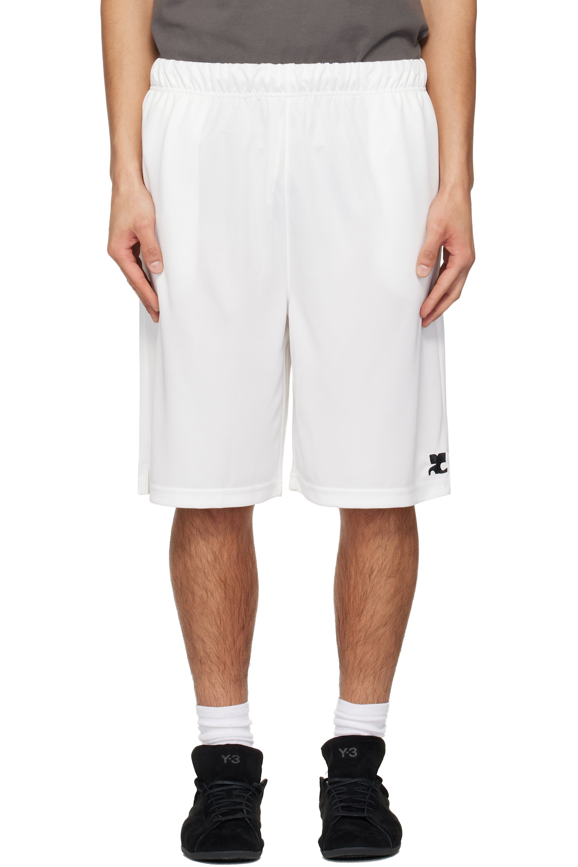 Courrèges - White Sports Shorts