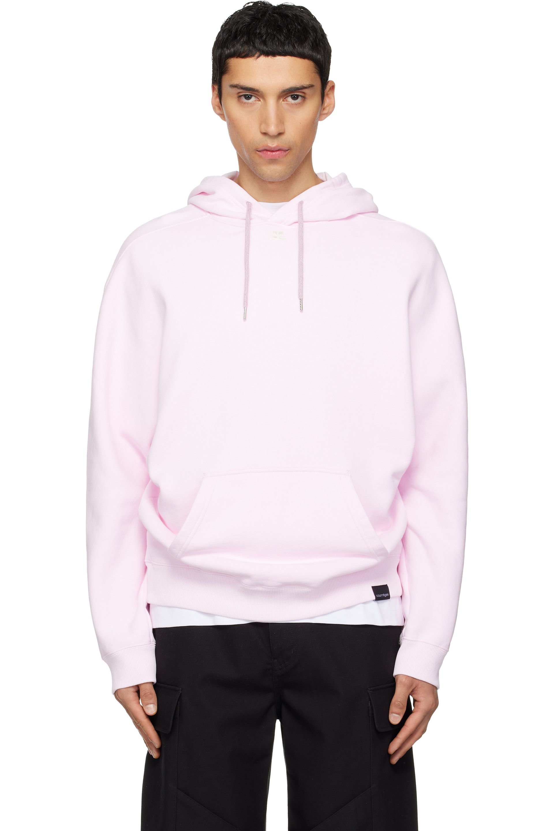 Courrèges - Pink Oversized Hoodie
