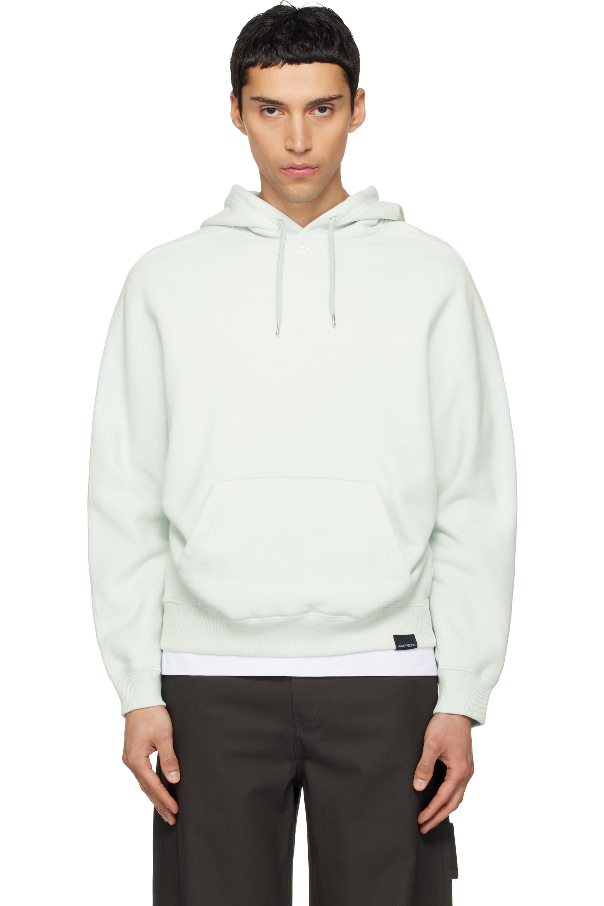 Courrèges - Green Oversized Hoodie