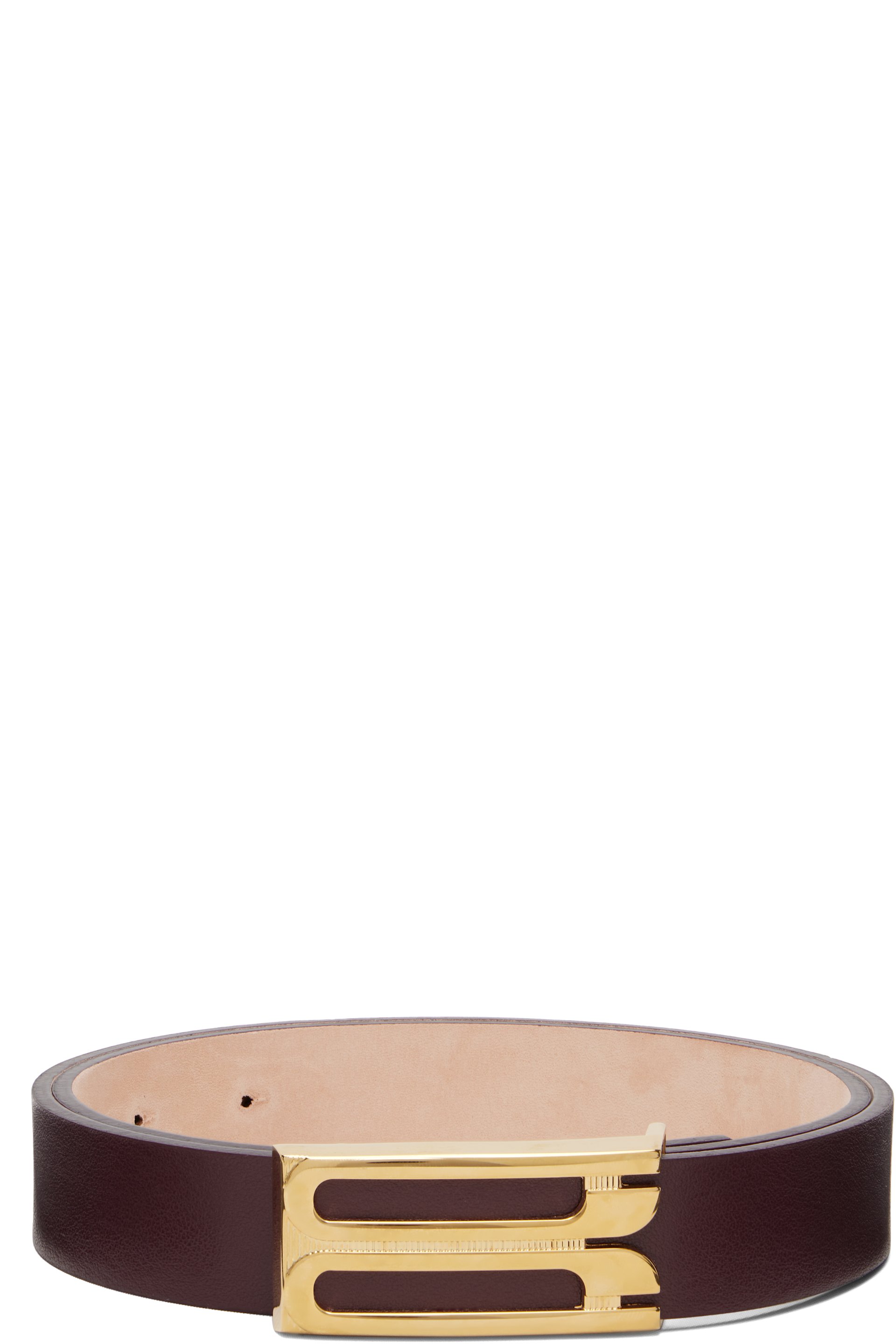 Victoria Beckham - Ceinture Dorian bourgogne