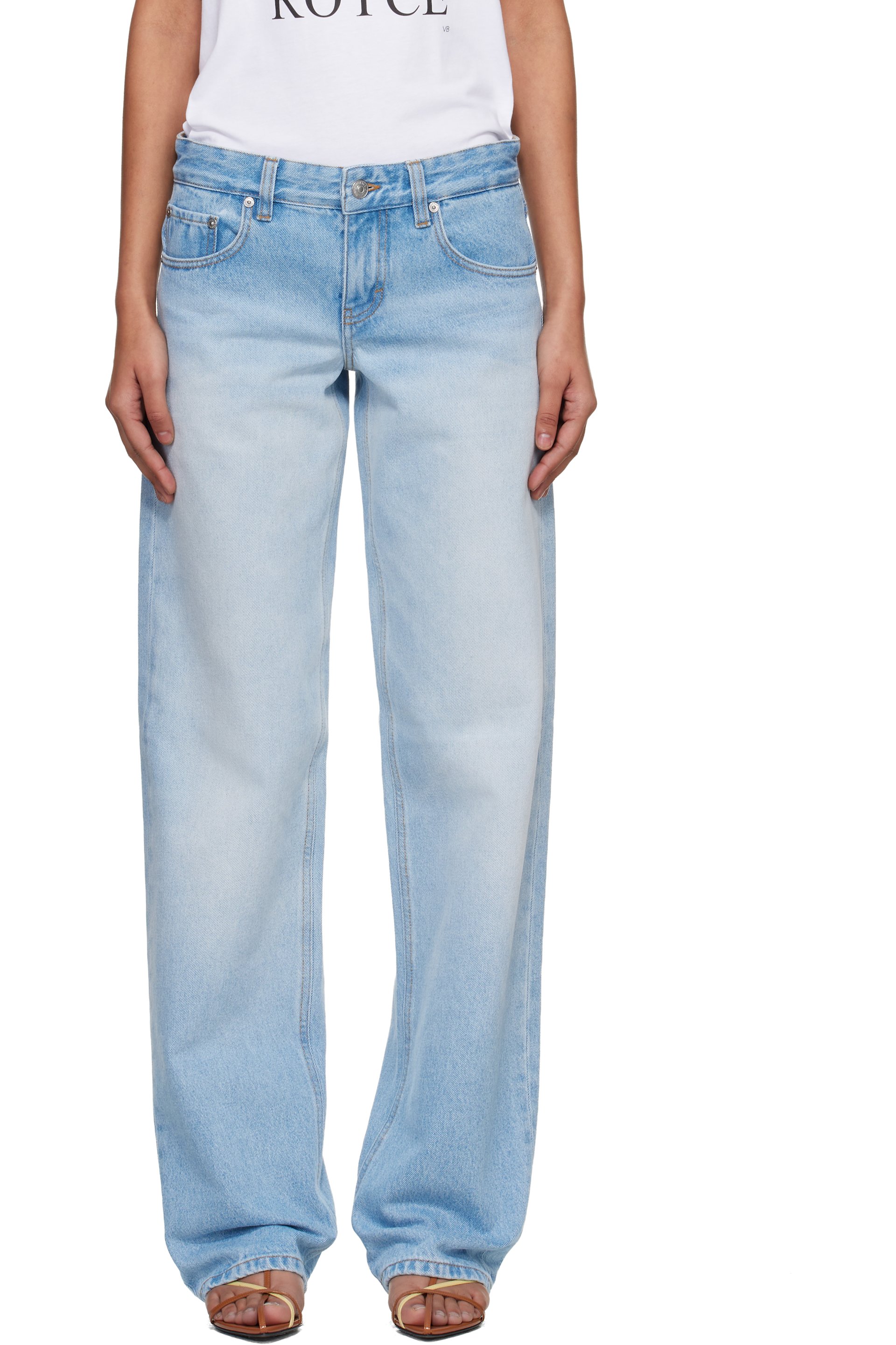Victoria Beckham - Jean Harper bleu