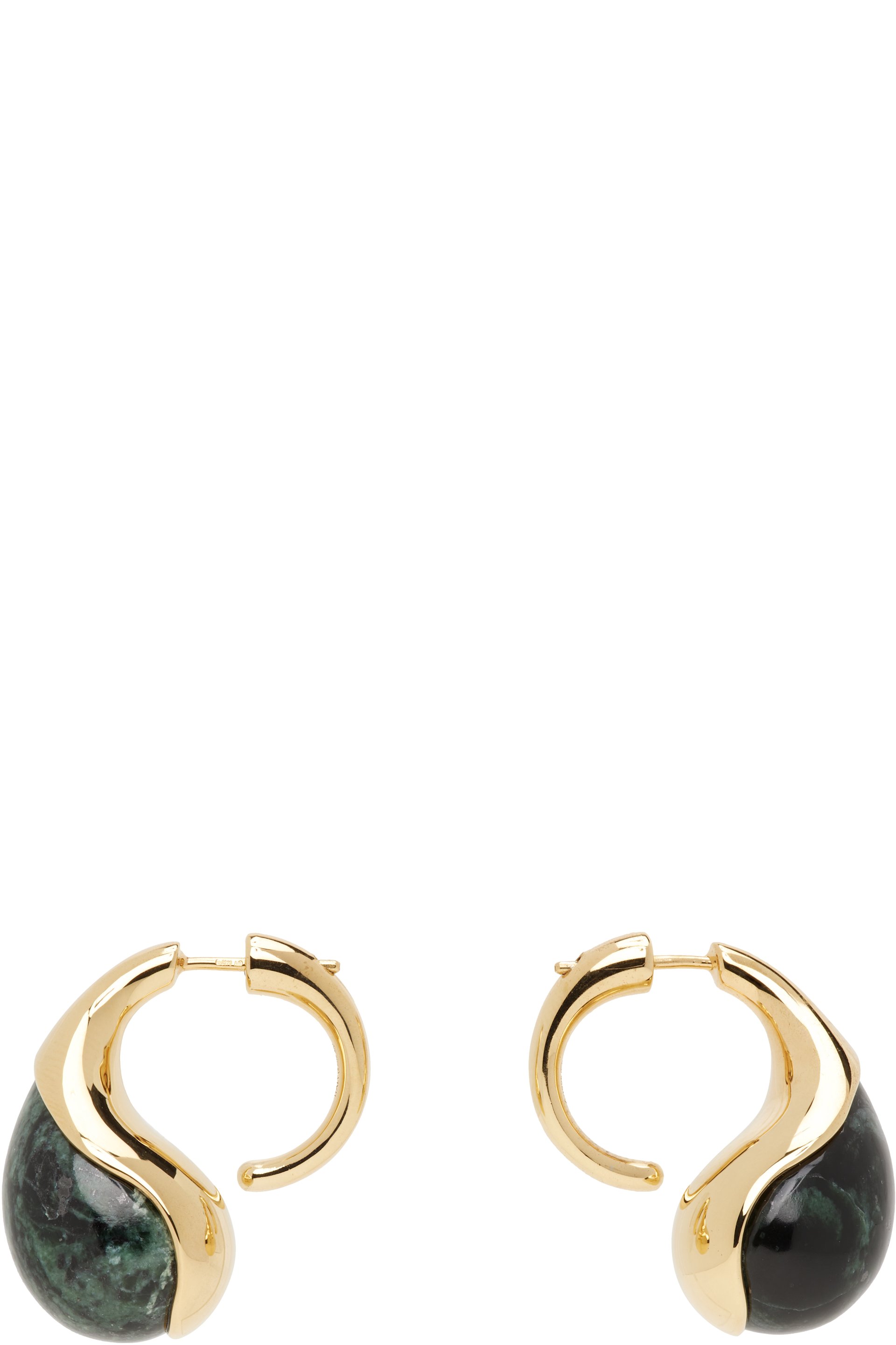 Bottega Veneta - Drop Marble Earrings
