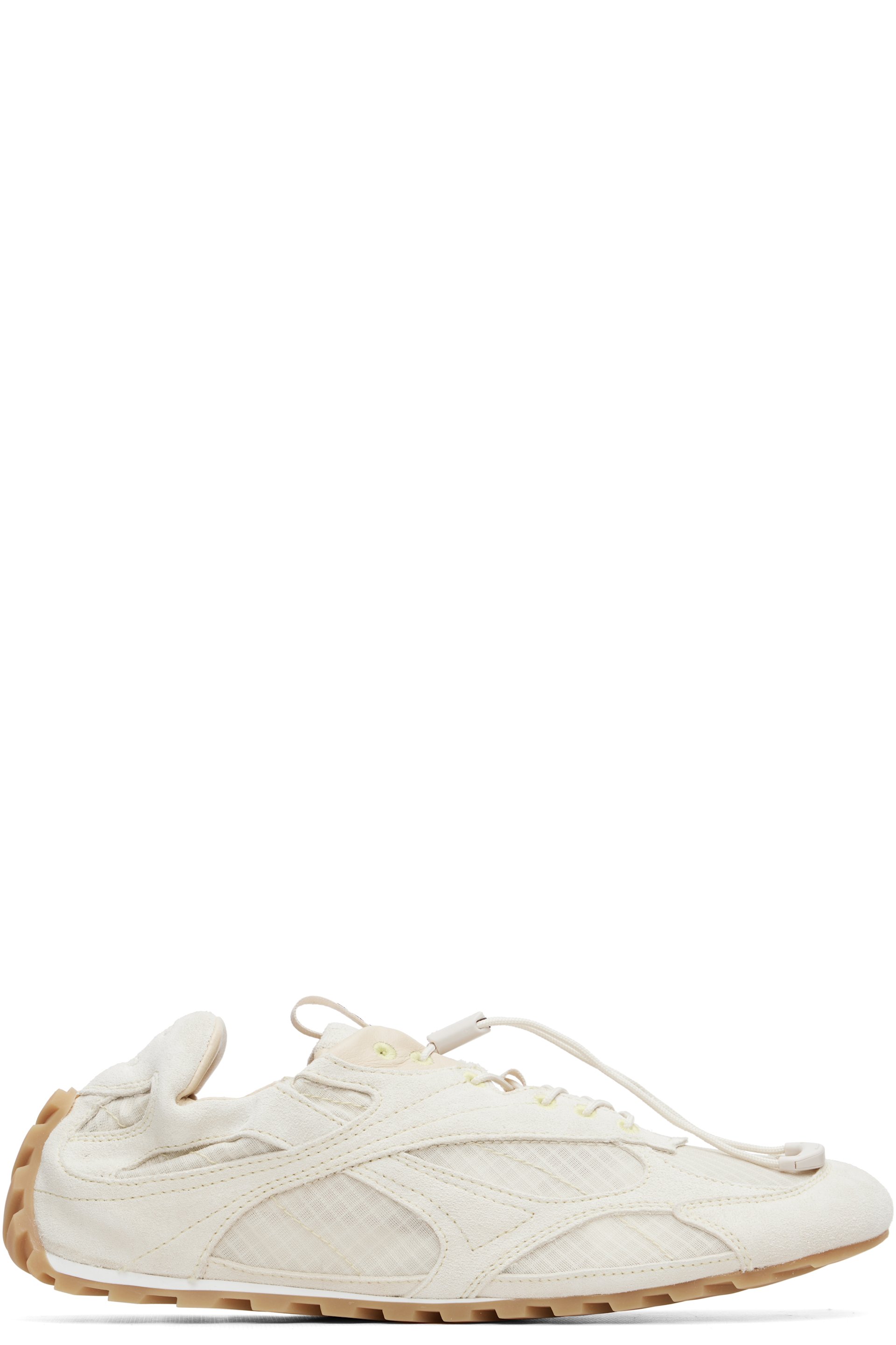 Bottega Veneta - Off-White Orbit Flash Sneakers
