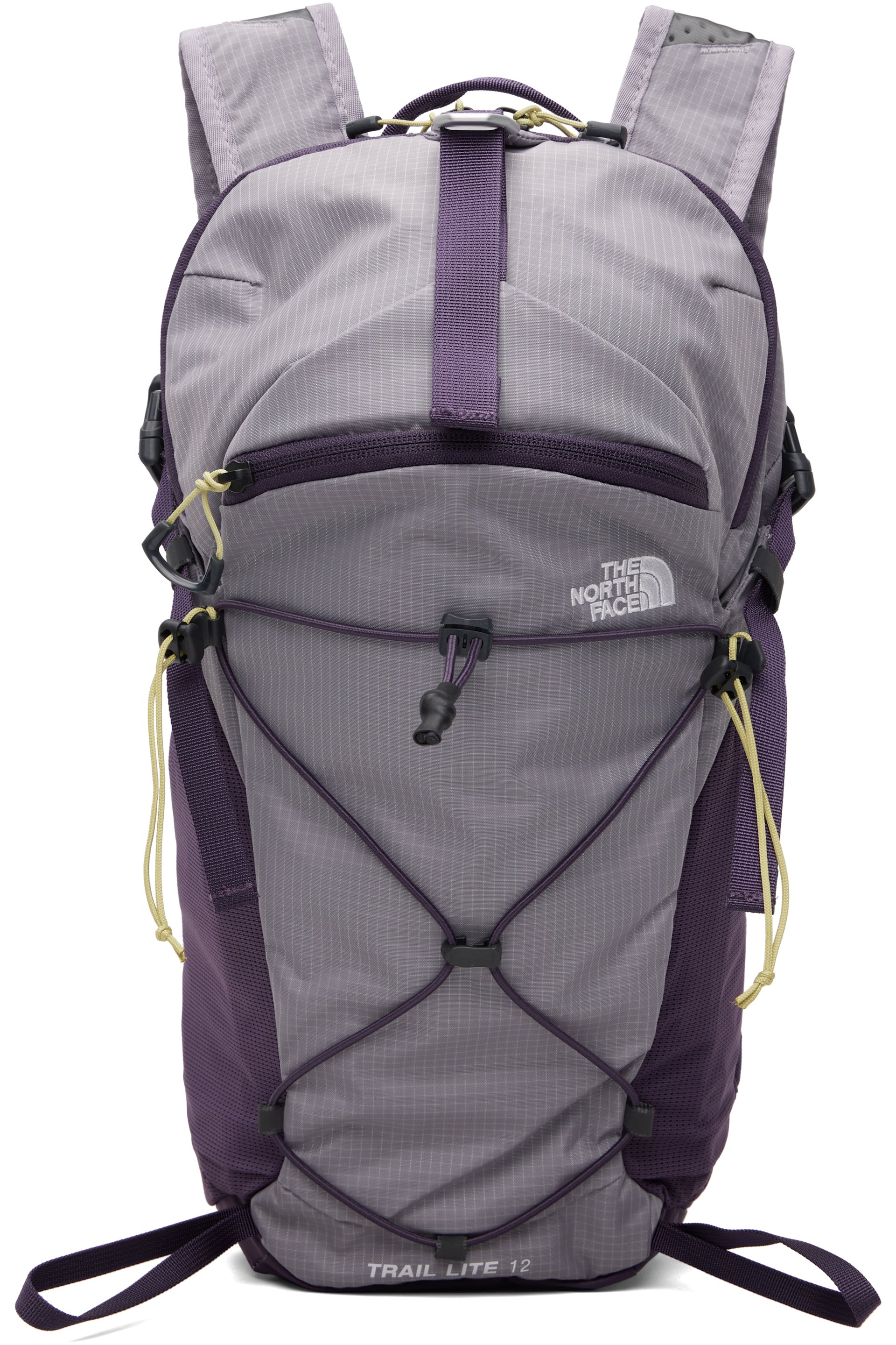 The North Face - Sac à dos Trail Lite gris et mauve, 12 l