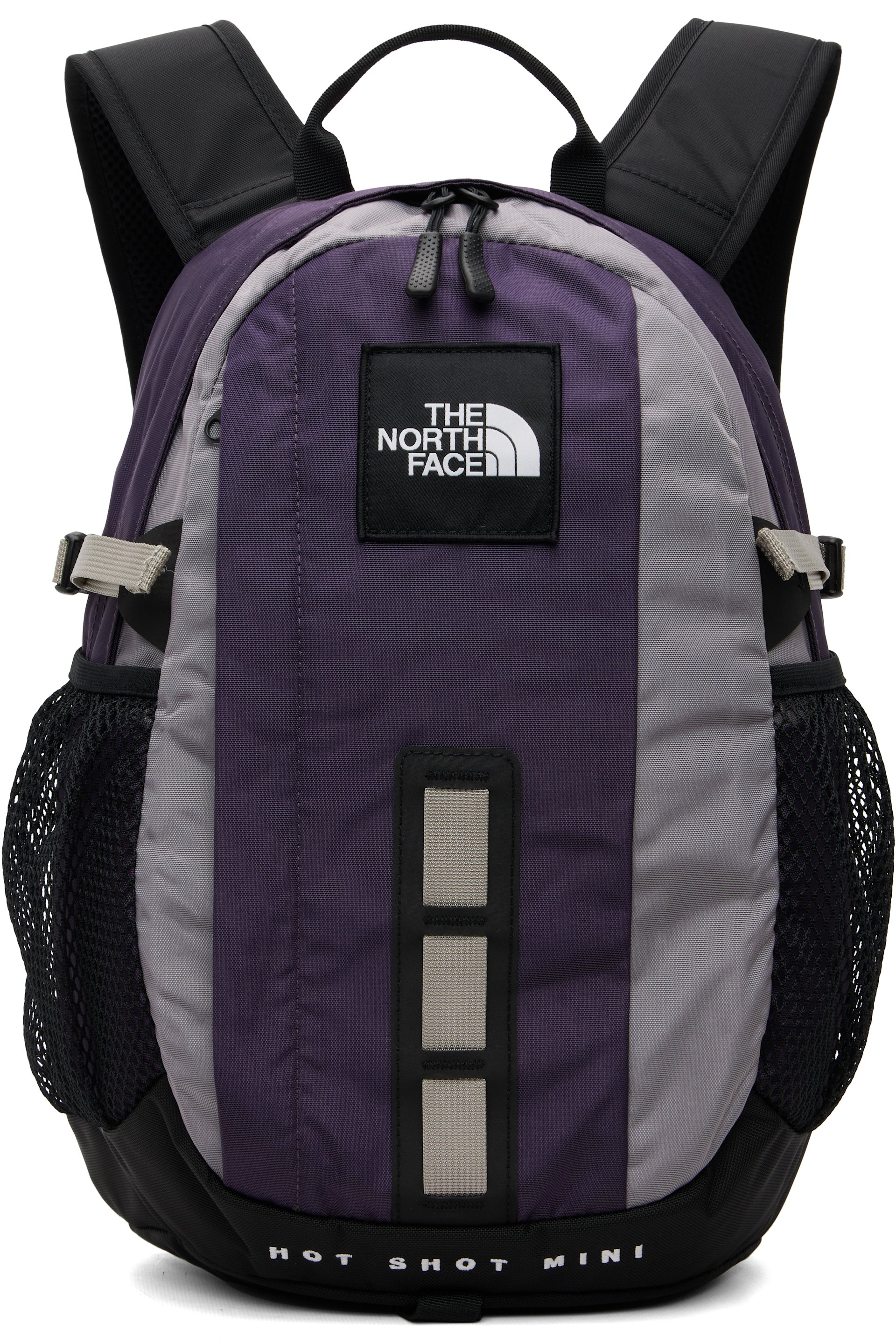 The North Face - Mini sac à dos Hot Shot mauve et noir