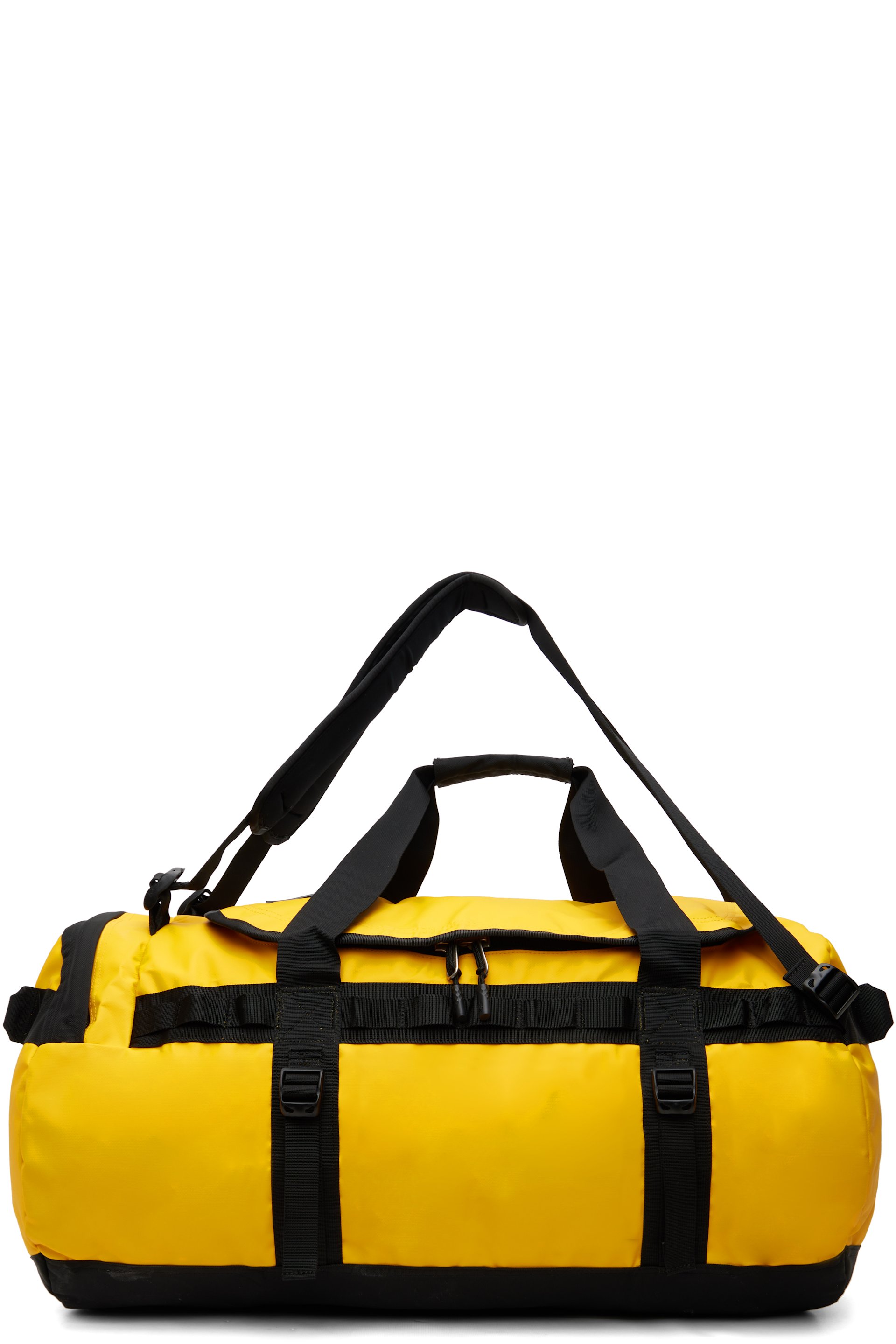 The North Face - Moyen sac de sport jaune en canevas Base Camp
