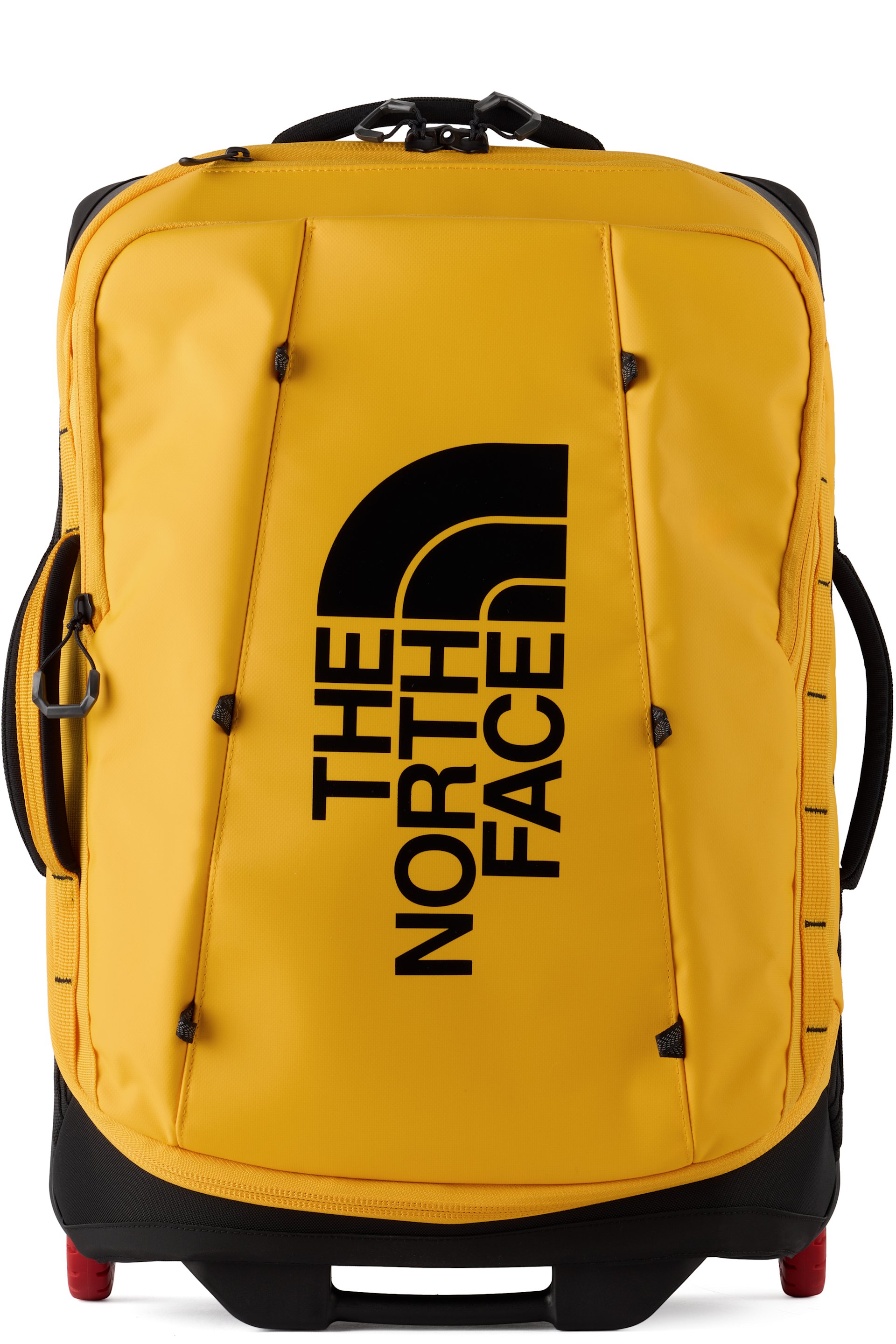 The North Face - Valise Rolling Thunder 22 jaune en canevas Base Camp