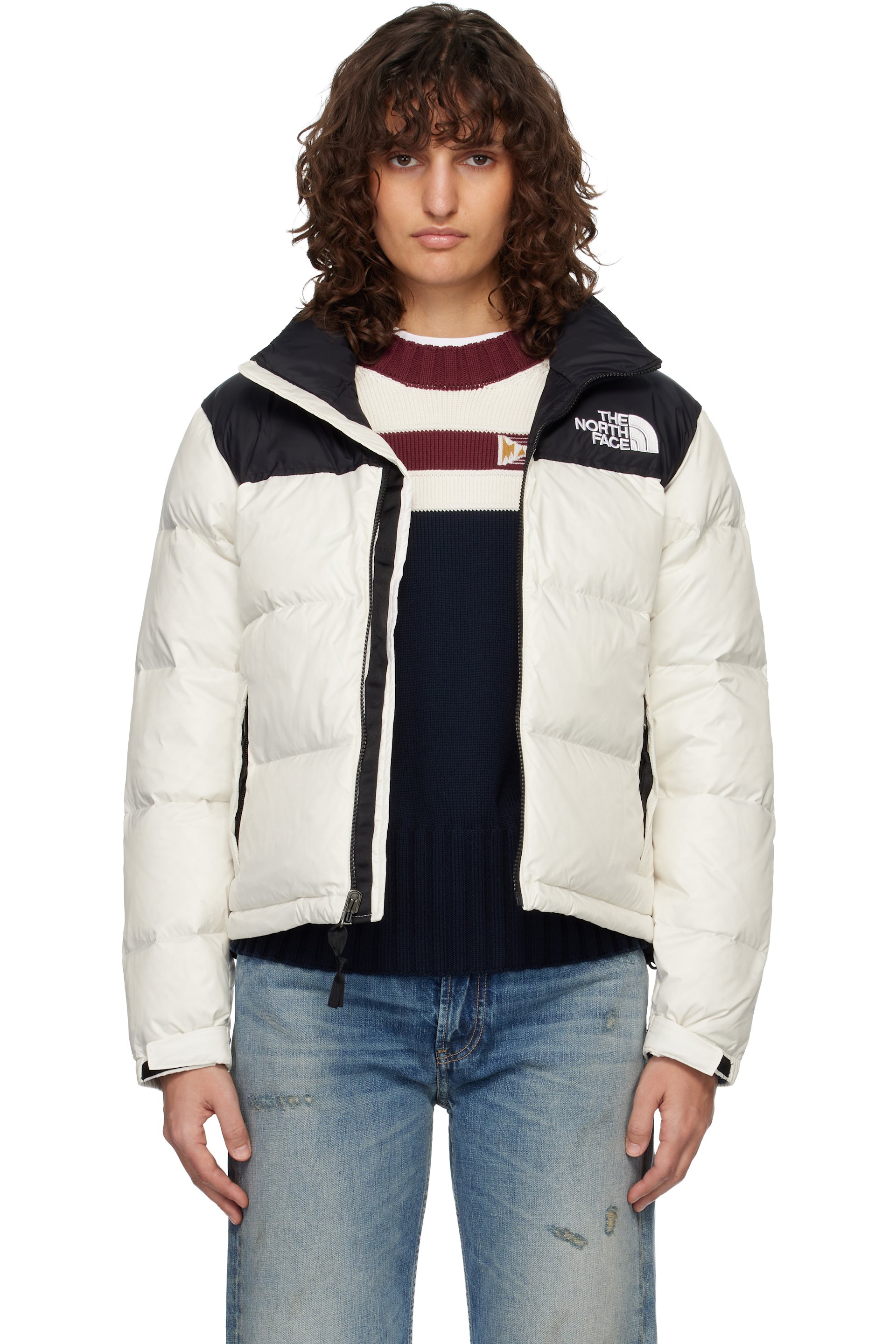 The North Face - White 1996 Retro Nuptse Down Jacket
