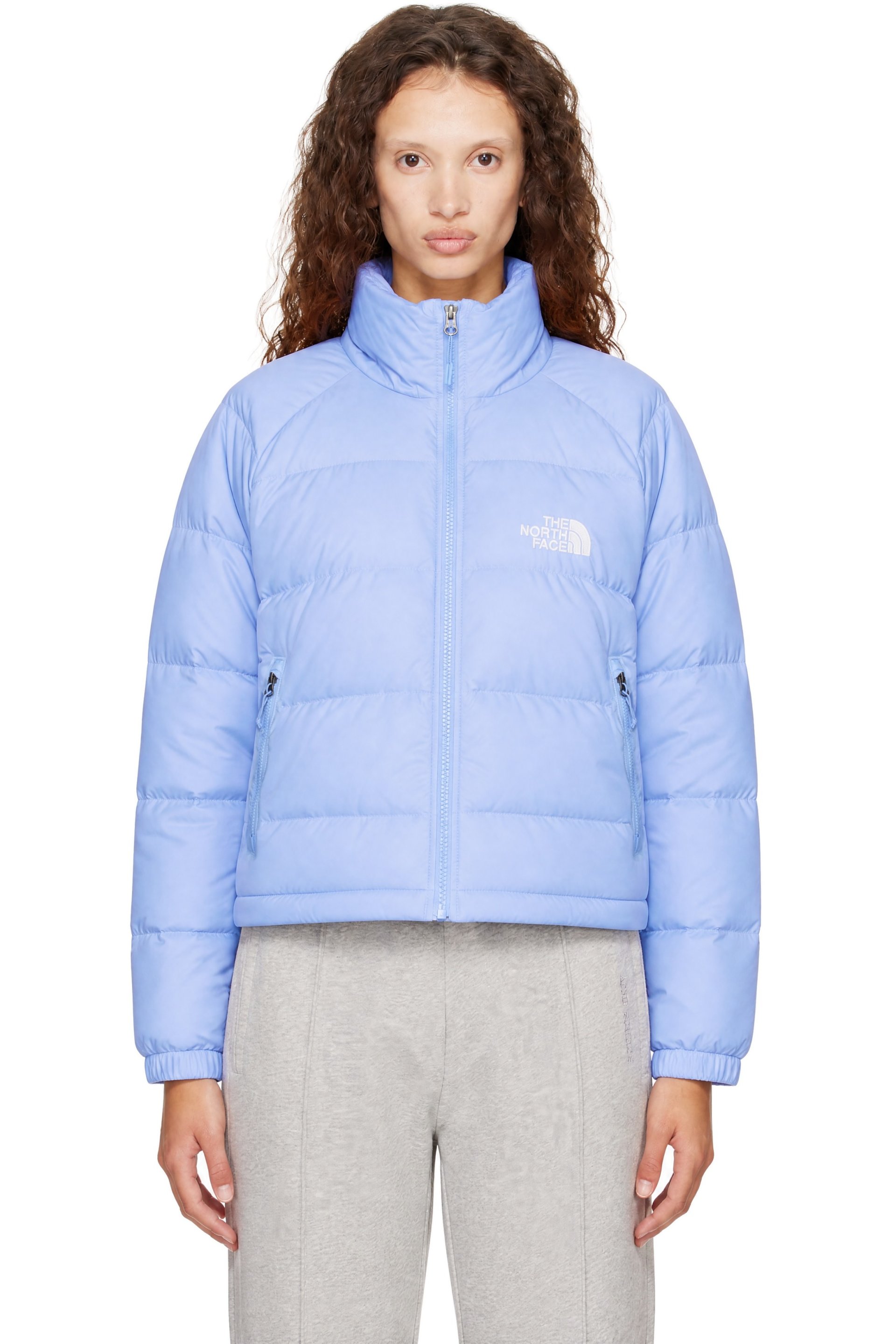 The North Face - Blouson mauve rembourré en duvet - Hydrenalite